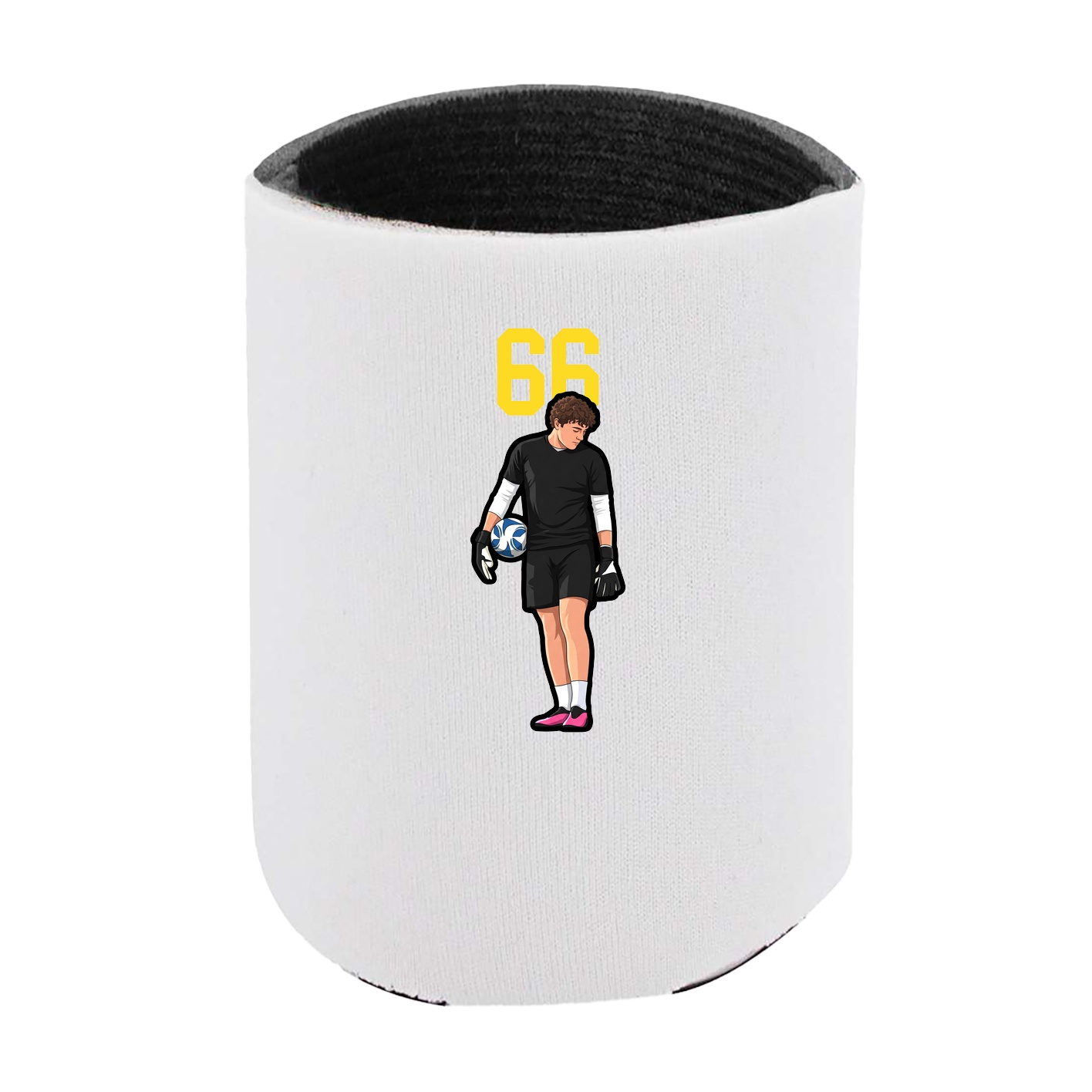 Can Holder — Number Top in White