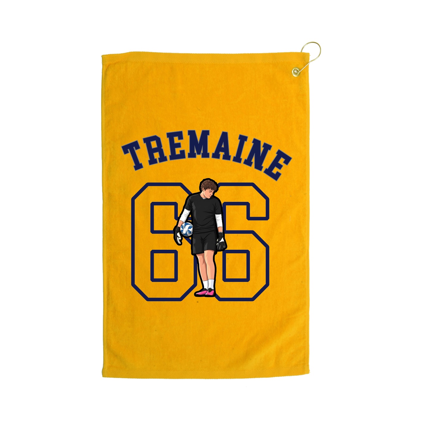 Golf Towel — Shirsey Arch in Gold