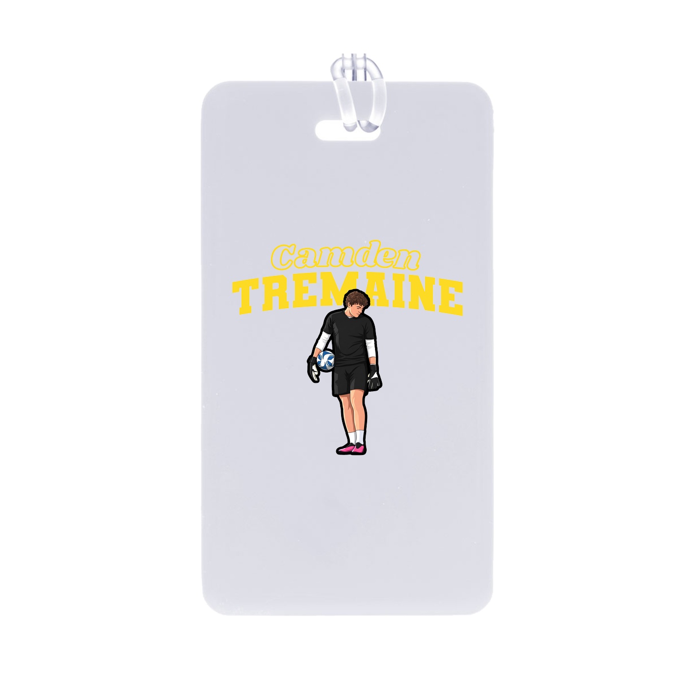 Bag Tag — Name Arch in Classic