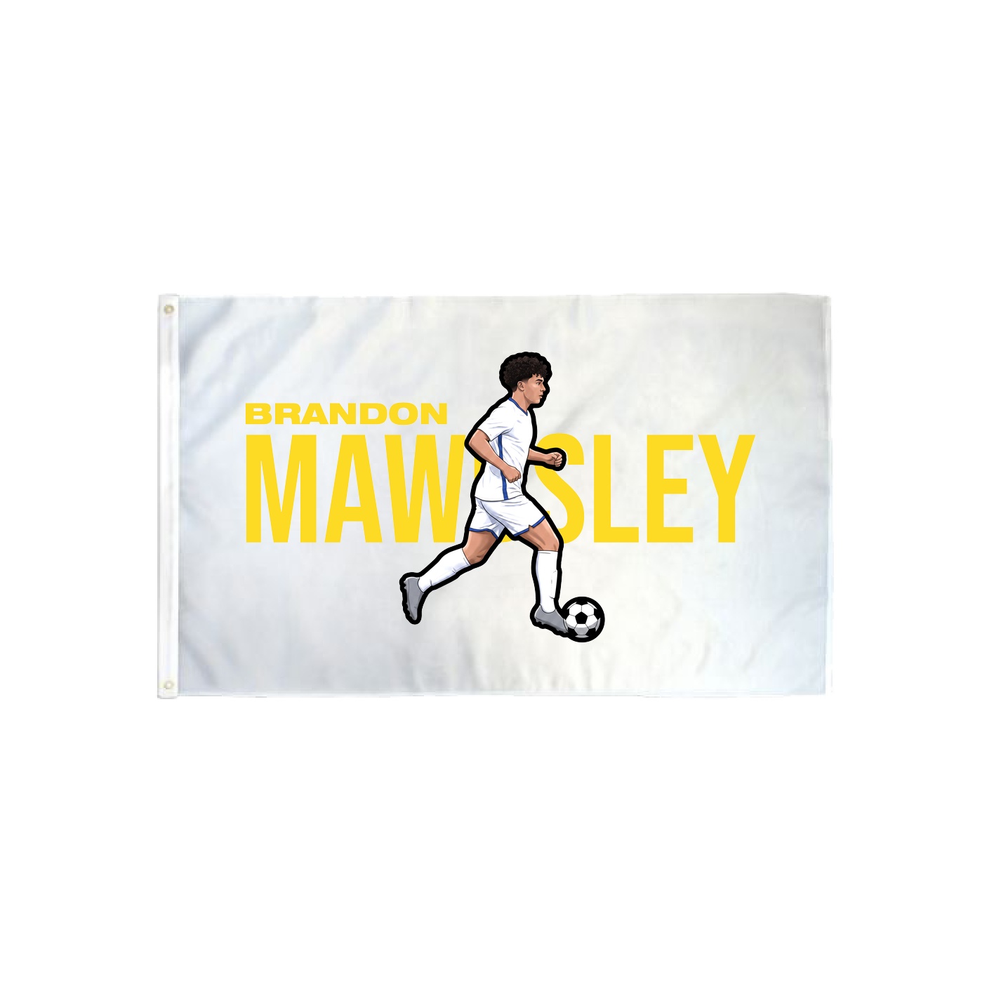 3x5 Flag — Player Name in Classic