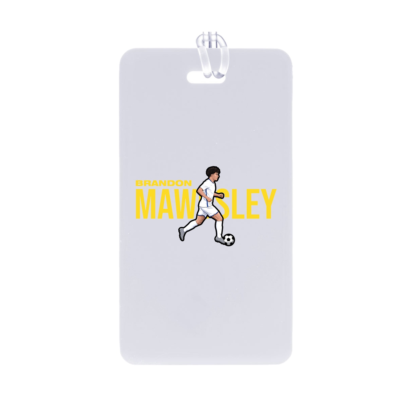 Bag Tag — Player Name in Classic