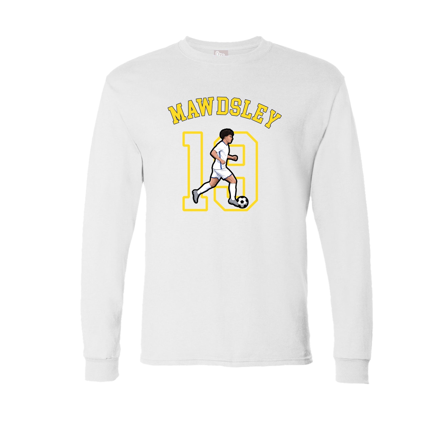 Long Sleeve Tee — Shirsey Arch in White
