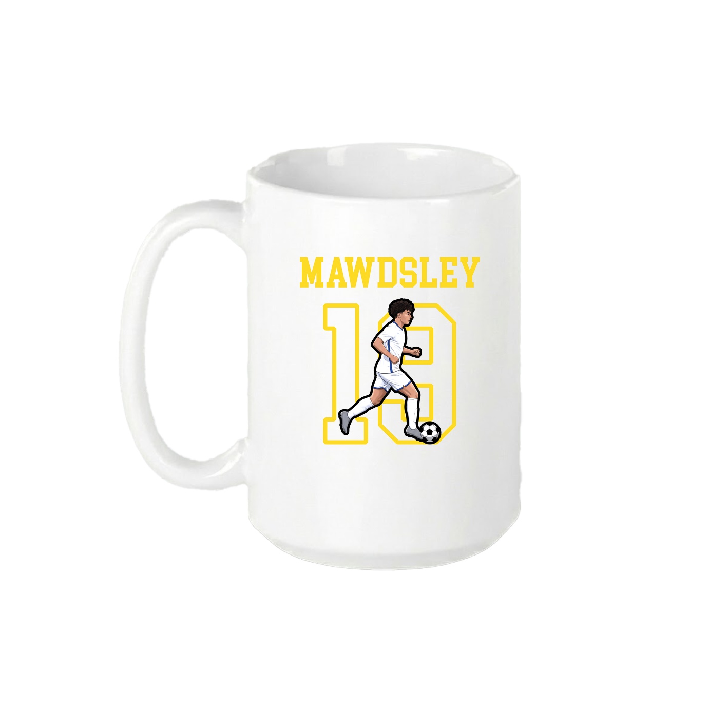 15oz Coffee Mug — Shirsey in White