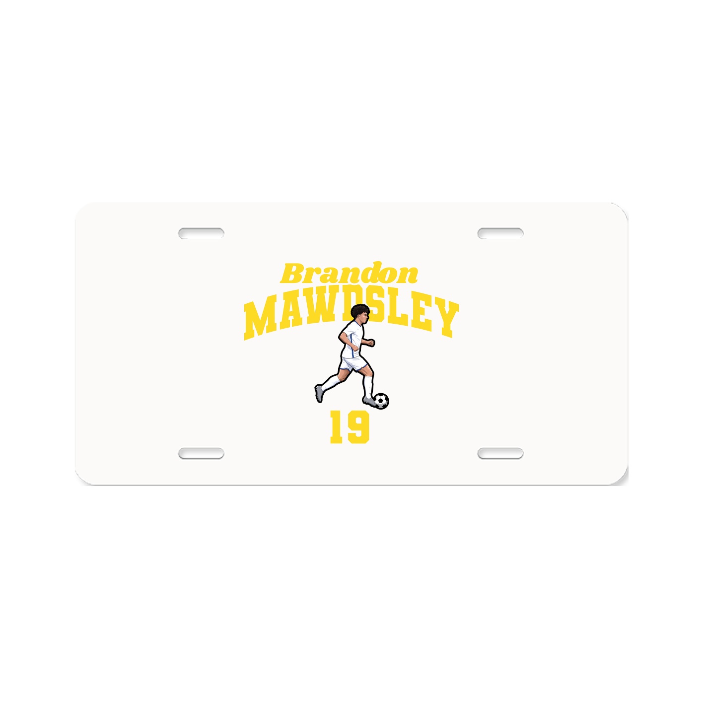License Plate — Signature Arch in Classic