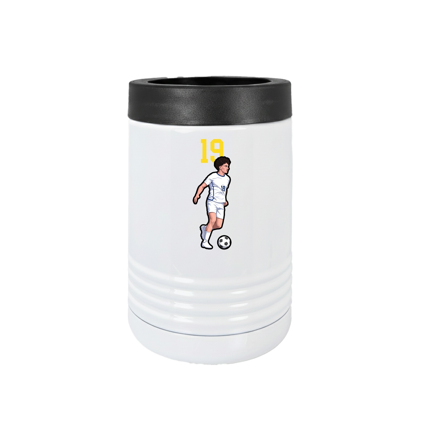Beverage Holder — Number Top in White