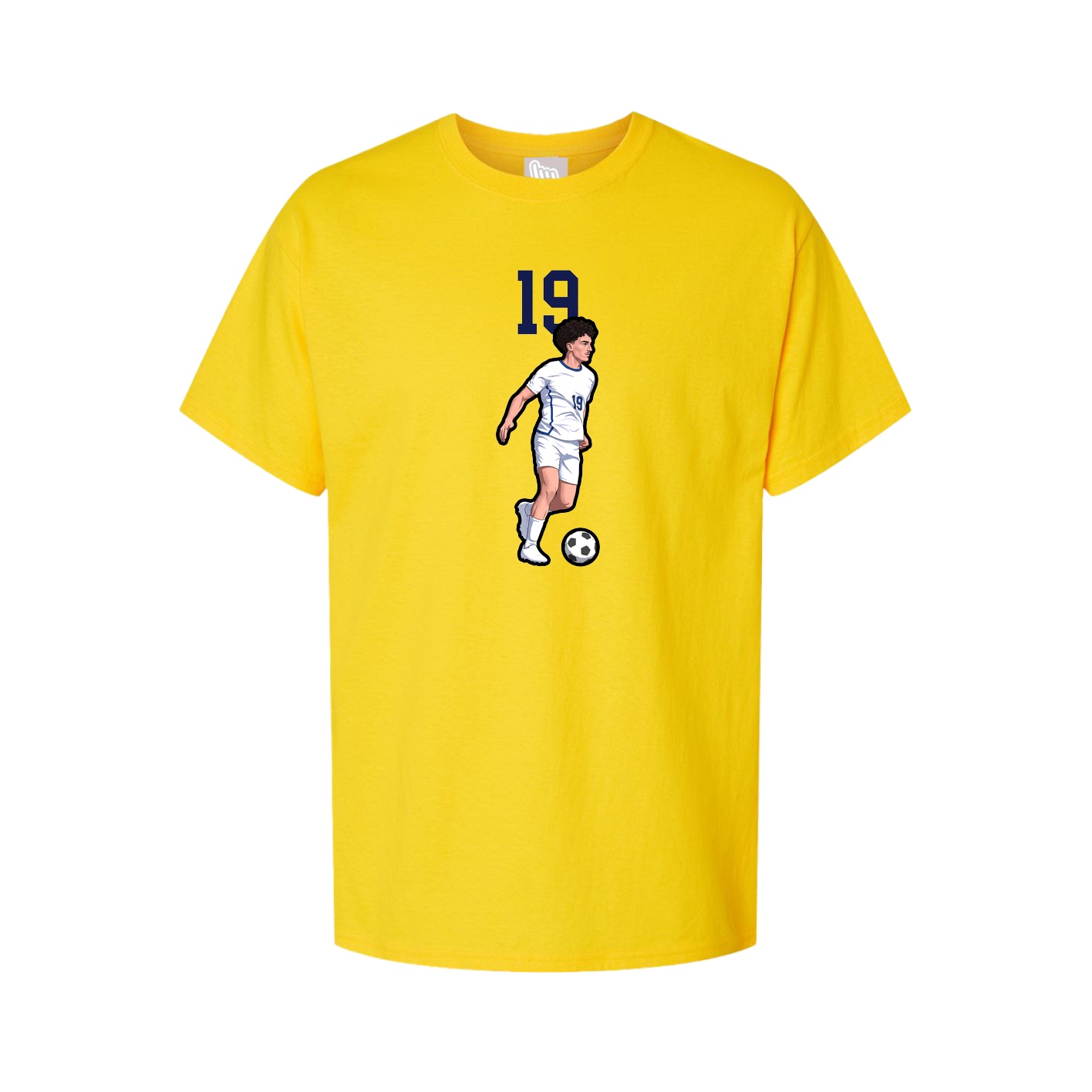 Tee — Number Top in Gold