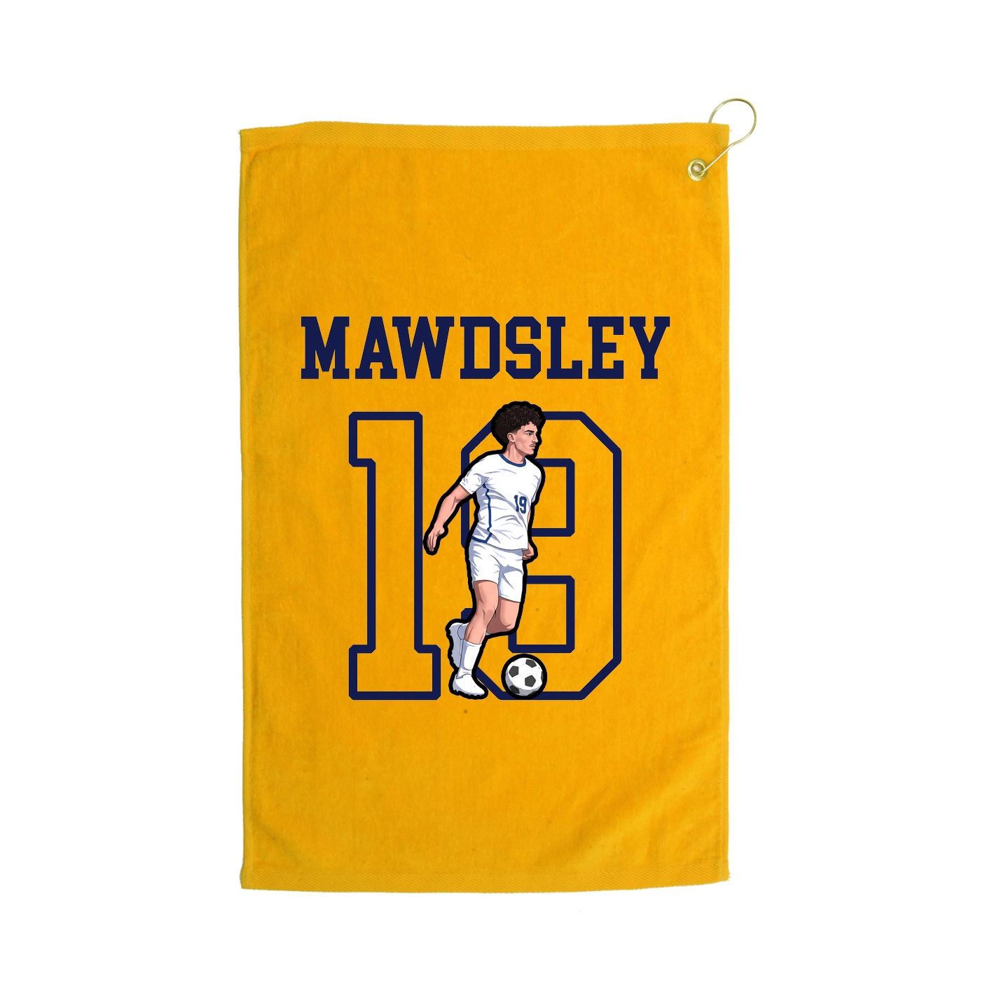 Golf Towel — Shirsey in Gold
