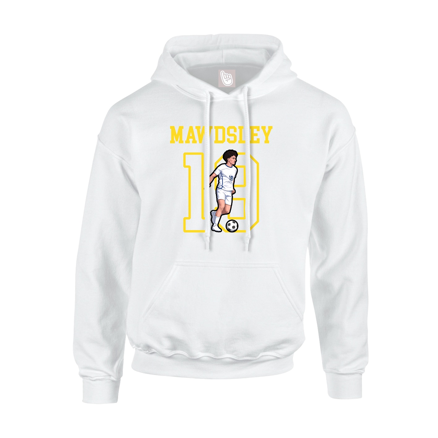Youth Hoodie — Shirsey in White