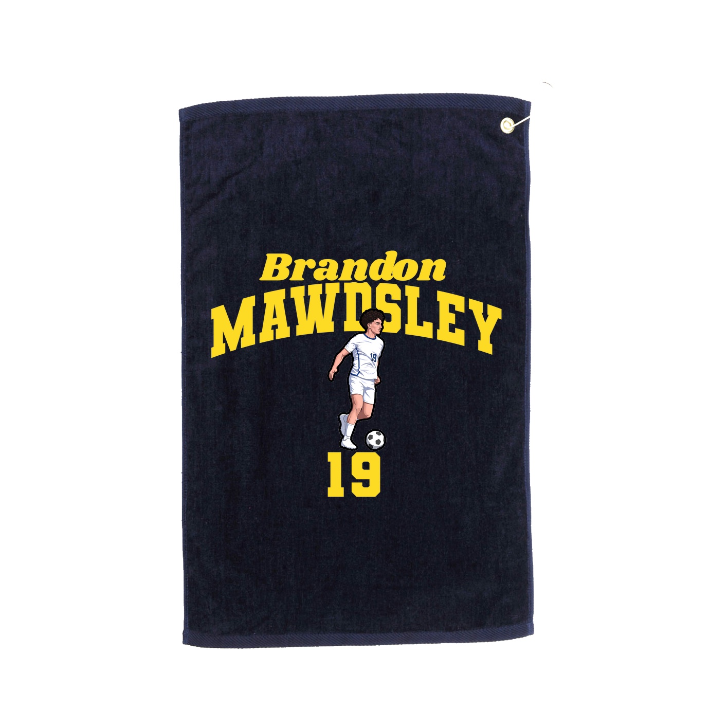Golf Towel — Signature Arch in Navy