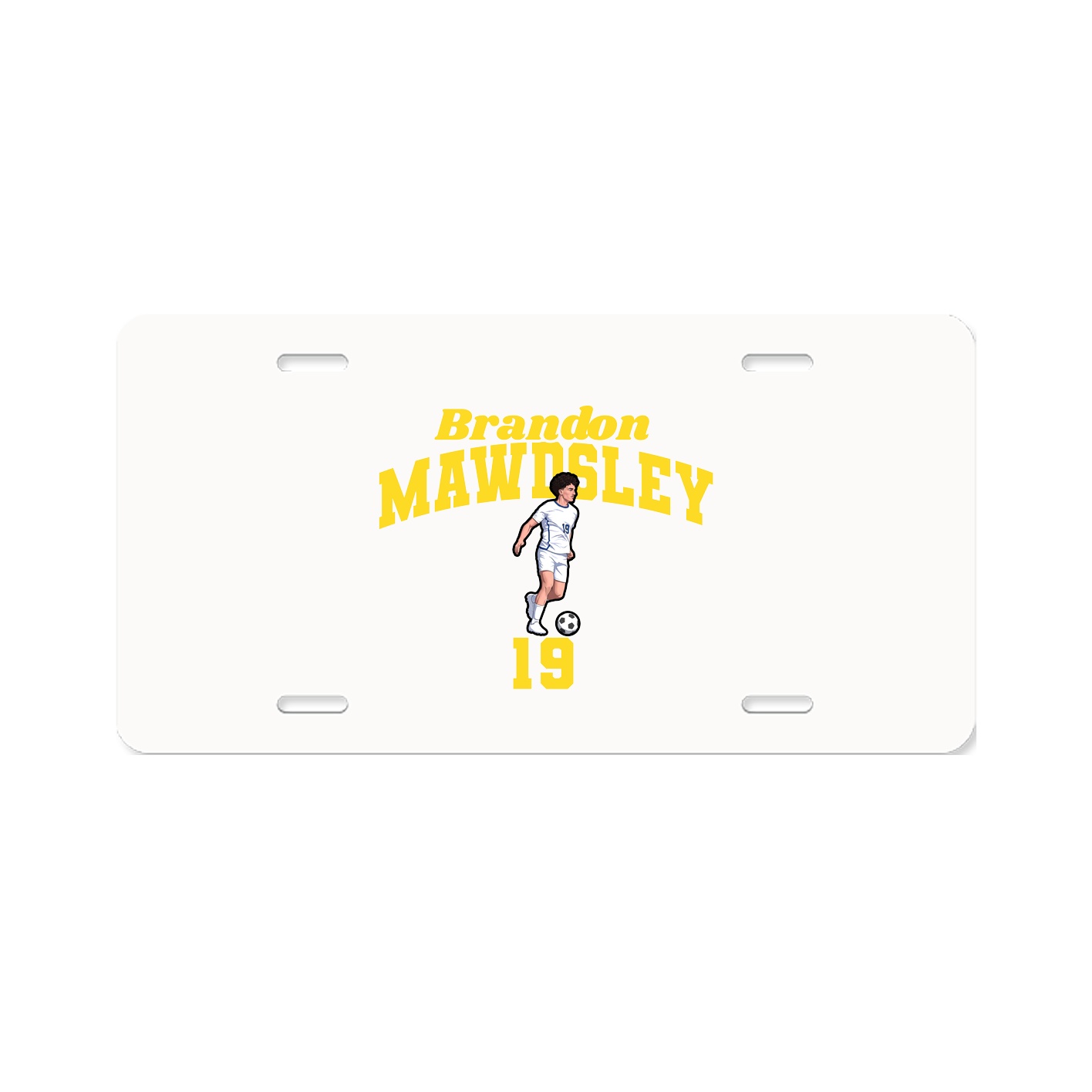 License Plate — Signature Arch in Classic