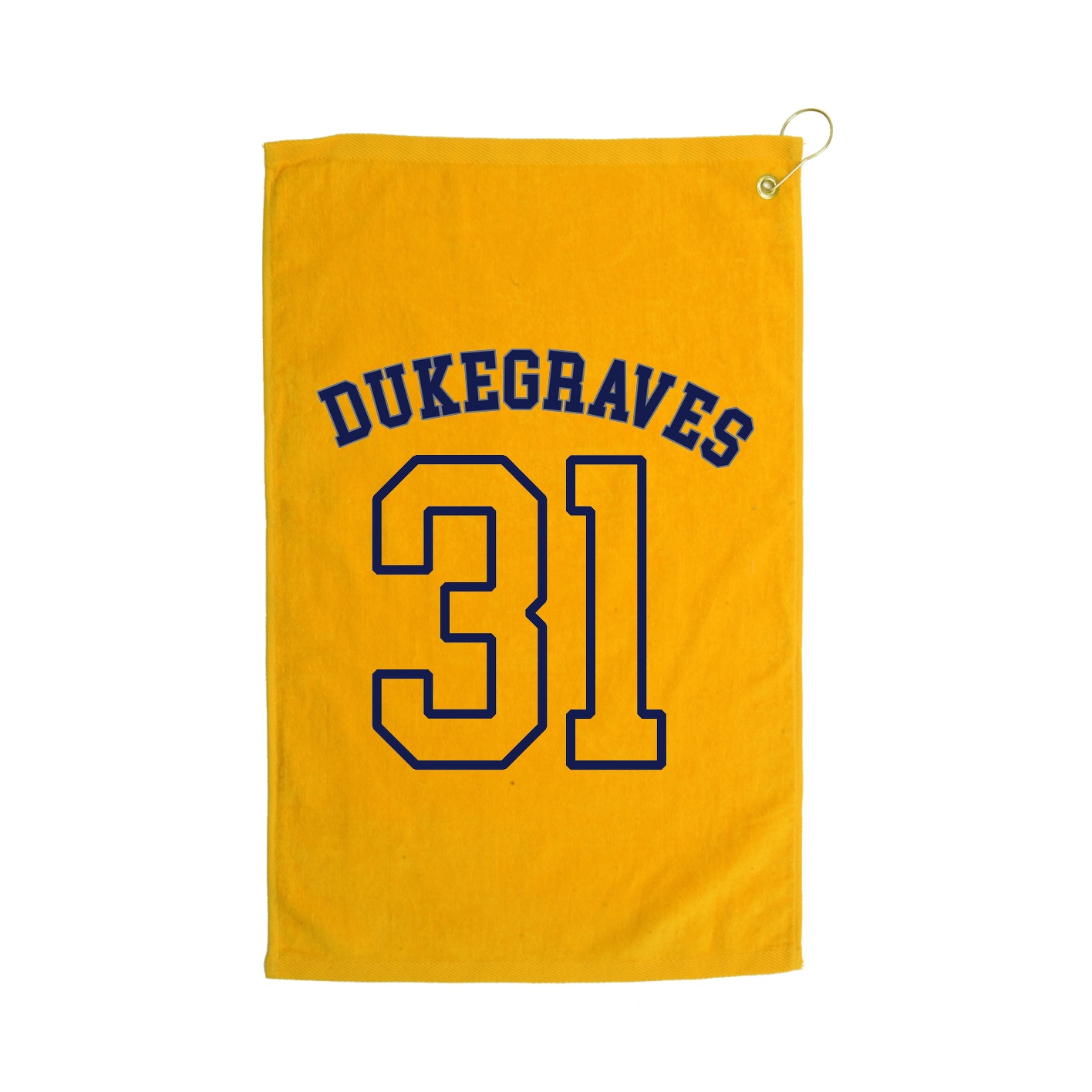 Golf Towel — Shirsey Arch in Gold