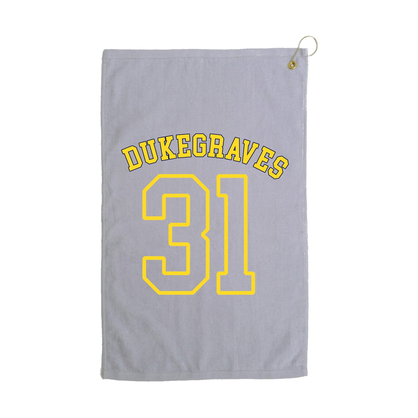 Golf Towel — Shirsey Arch in Grey