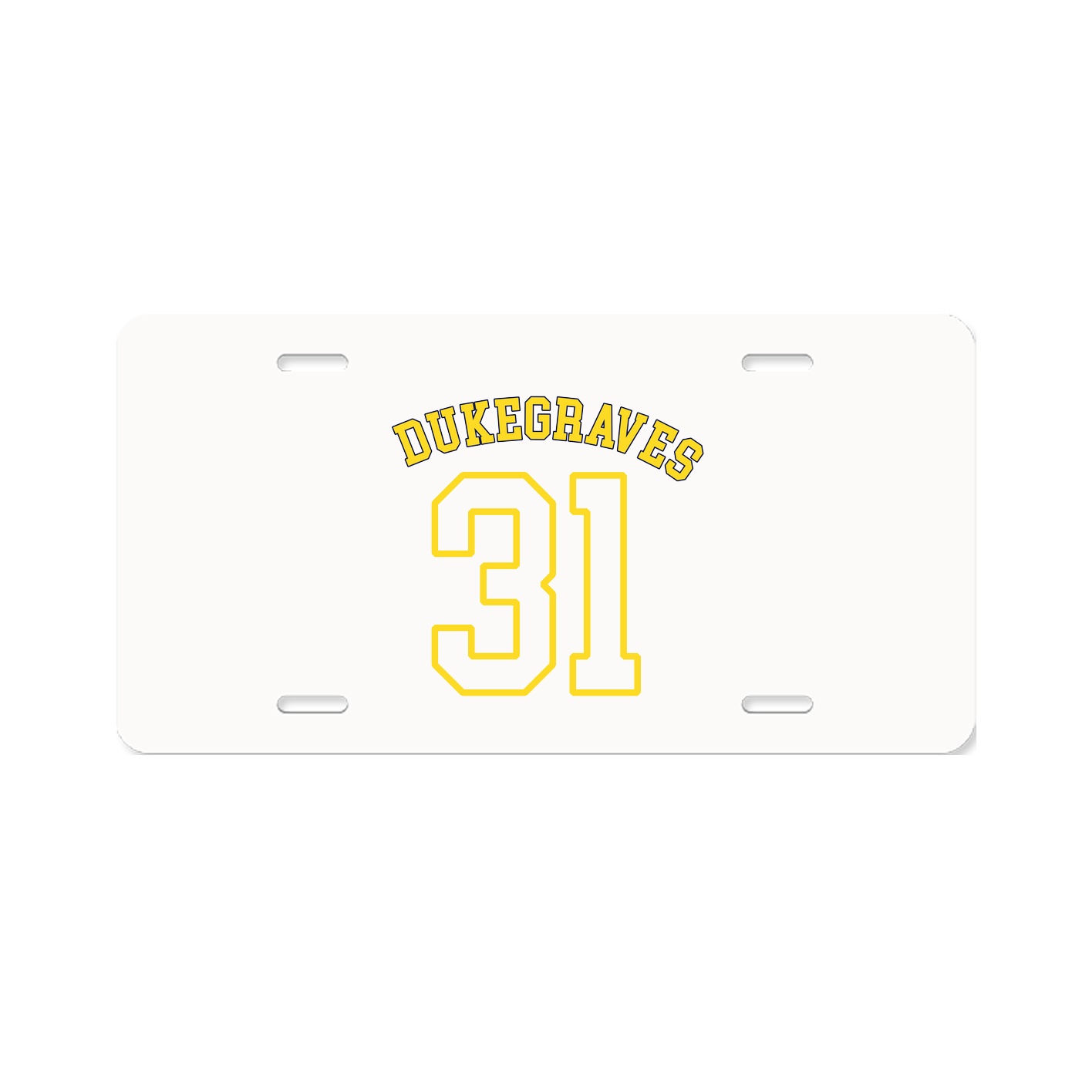 License Plate — Shirsey Arch in Classic