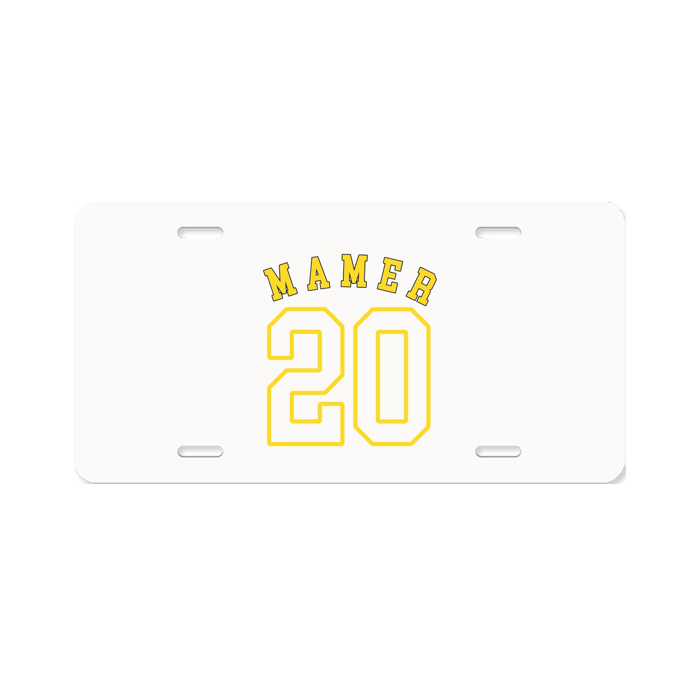 License Plate — Shirsey Arch in Classic
