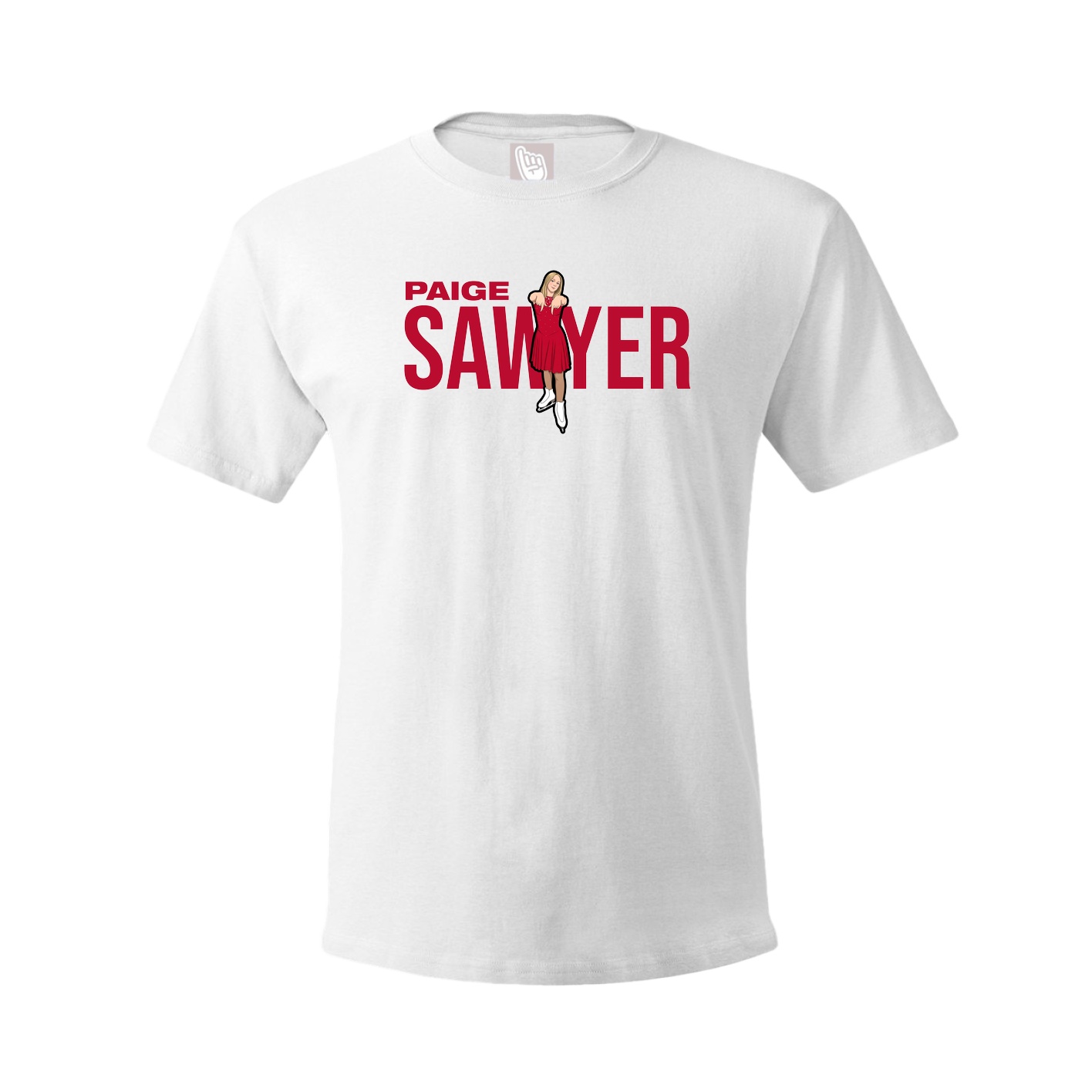 Youth Tee — Player Name in White