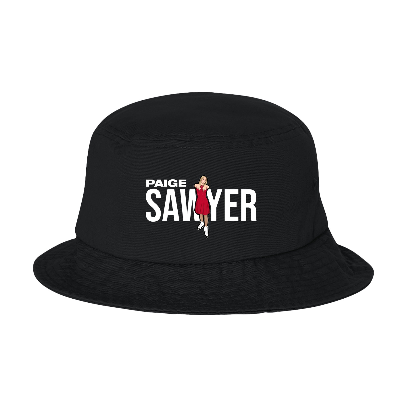 Bucket Cap — Player Name in Black