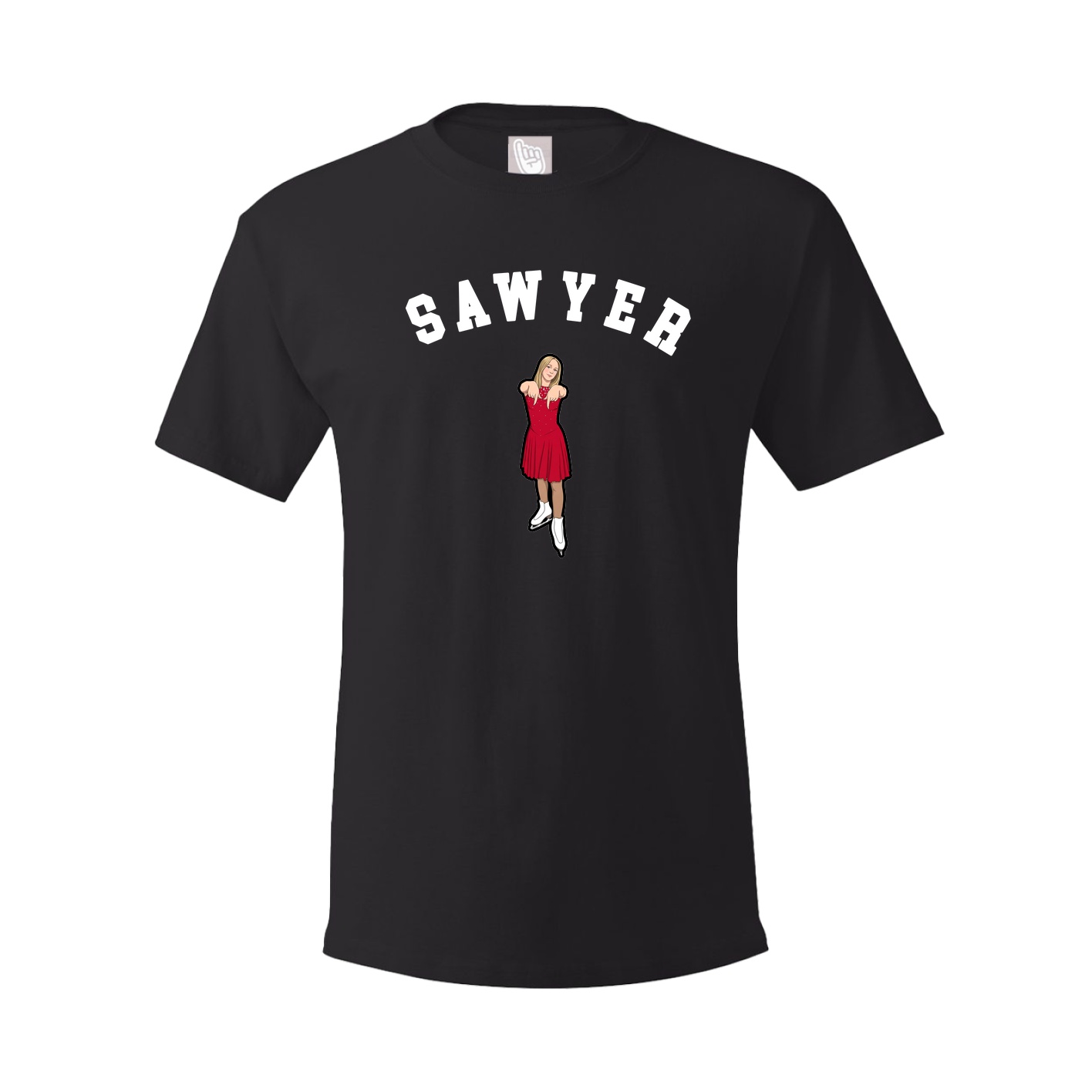 Youth Tee — Shirsey Arch in Black