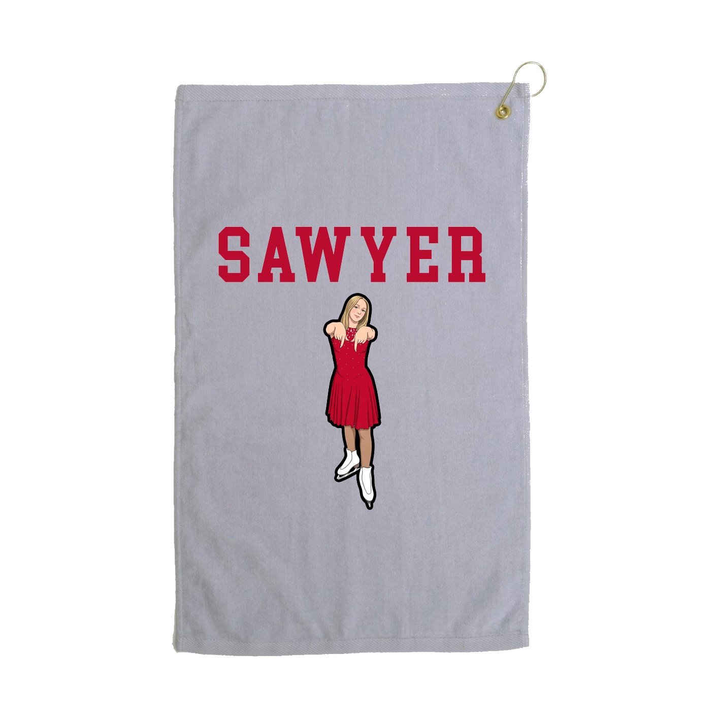 Golf Towel — Shirsey in Grey