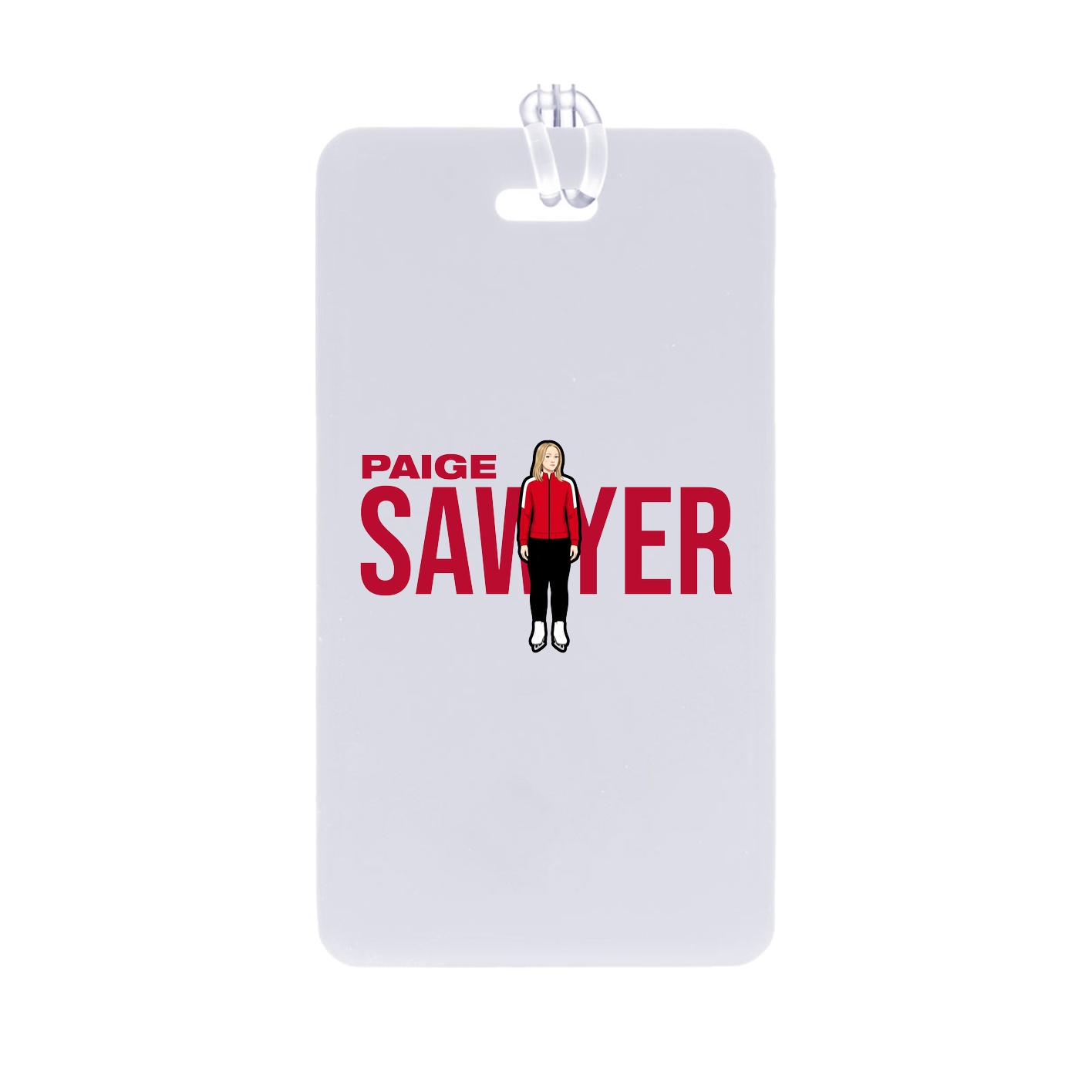 Bag Tag — Player Name in Classic