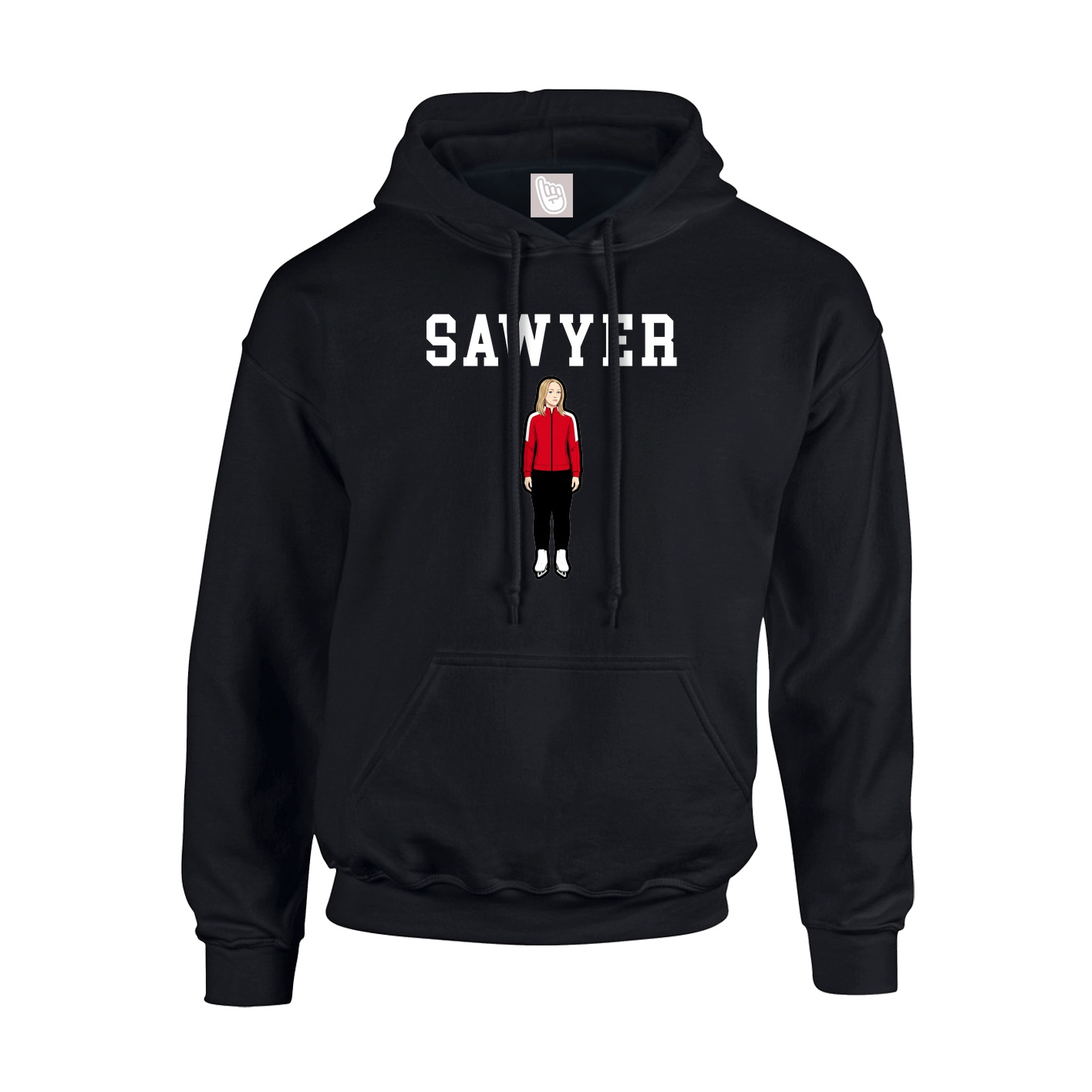 Youth Hoodie — Shirsey in Black