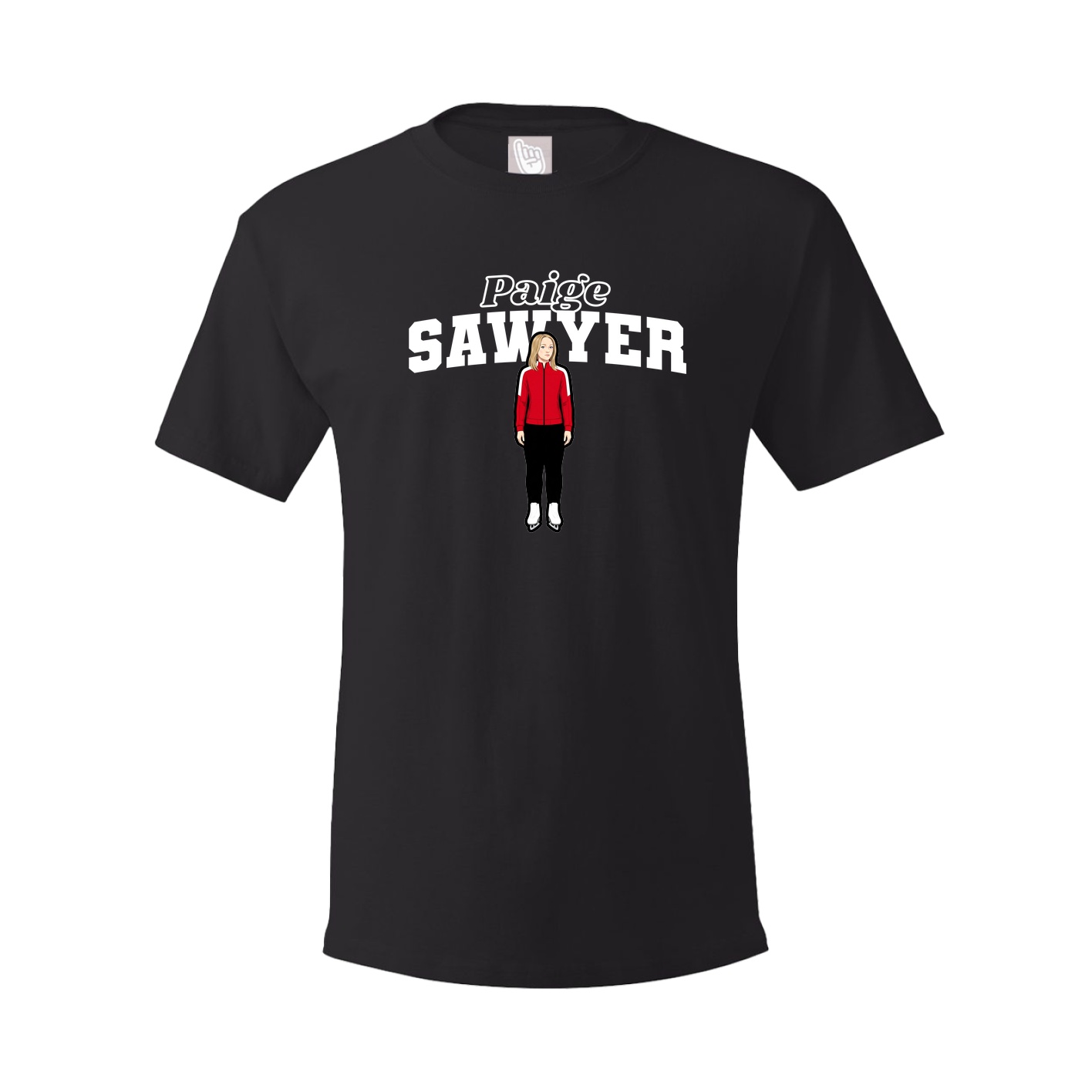 Tee — Name Arch in Black