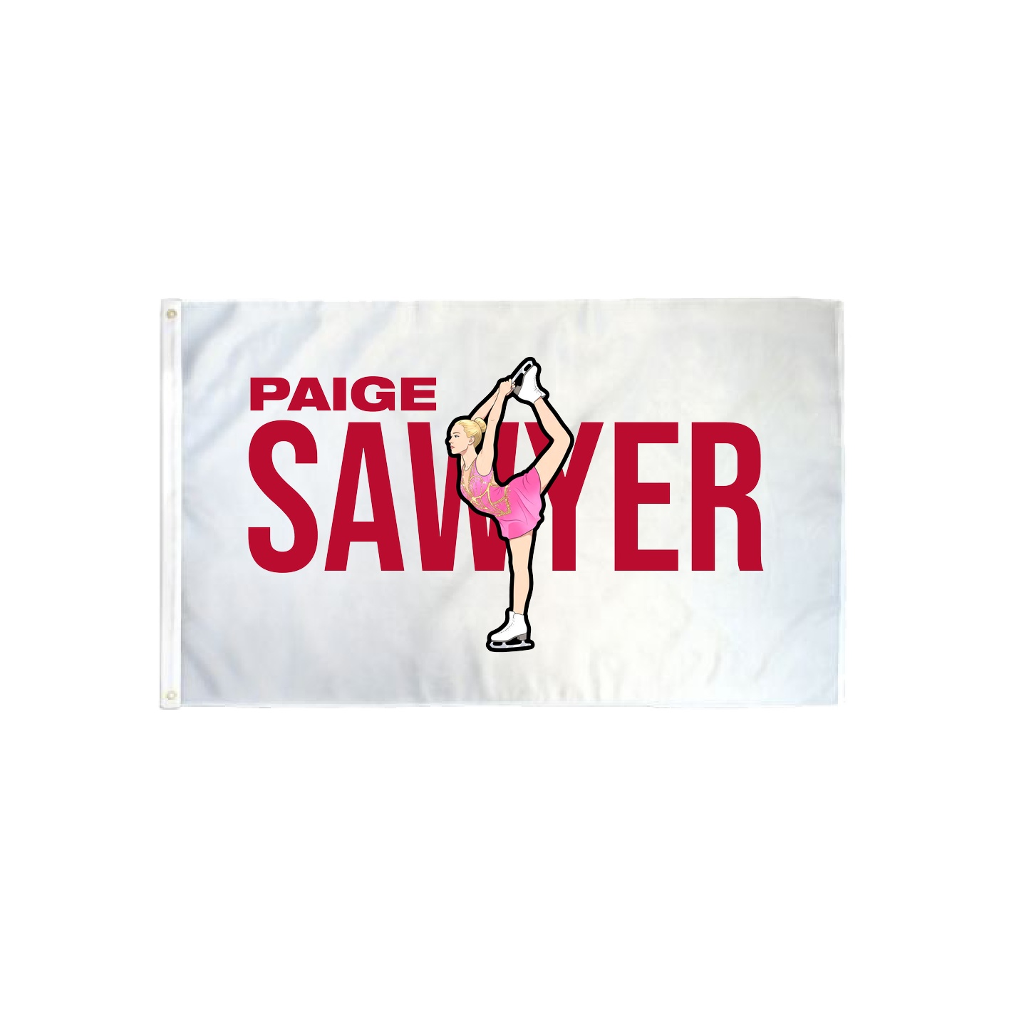 3x5 Flag — Player Name in Classic