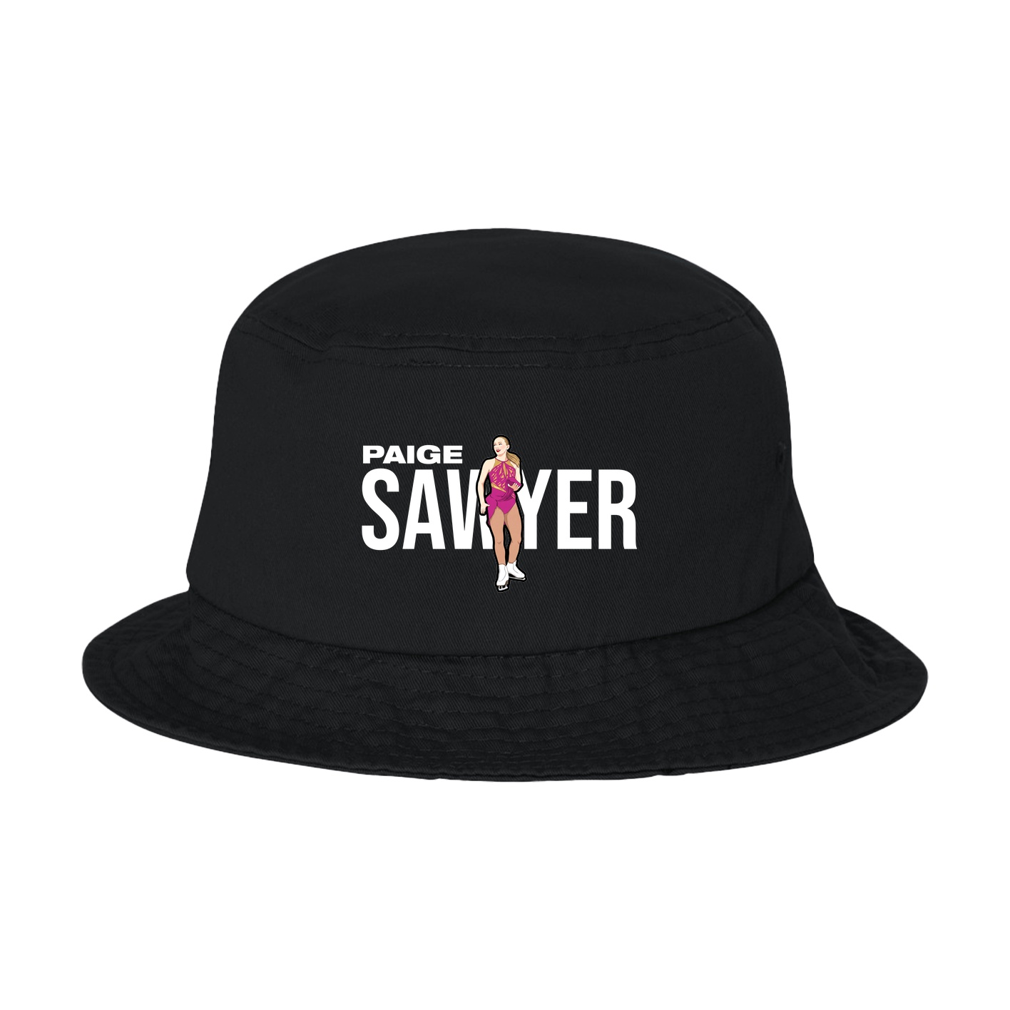 Bucket Cap — Player Name in Black