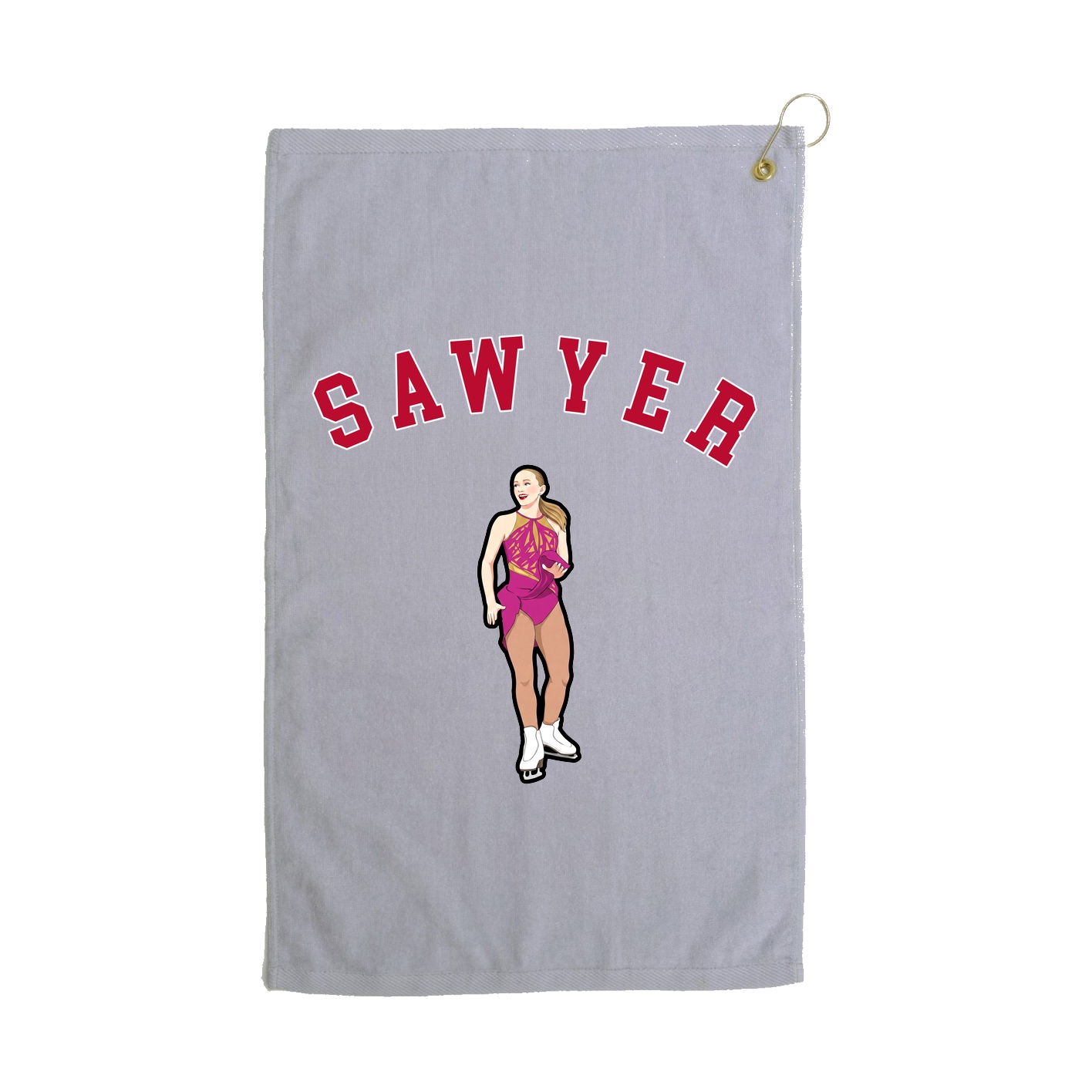 Golf Towel — Shirsey Arch in Grey