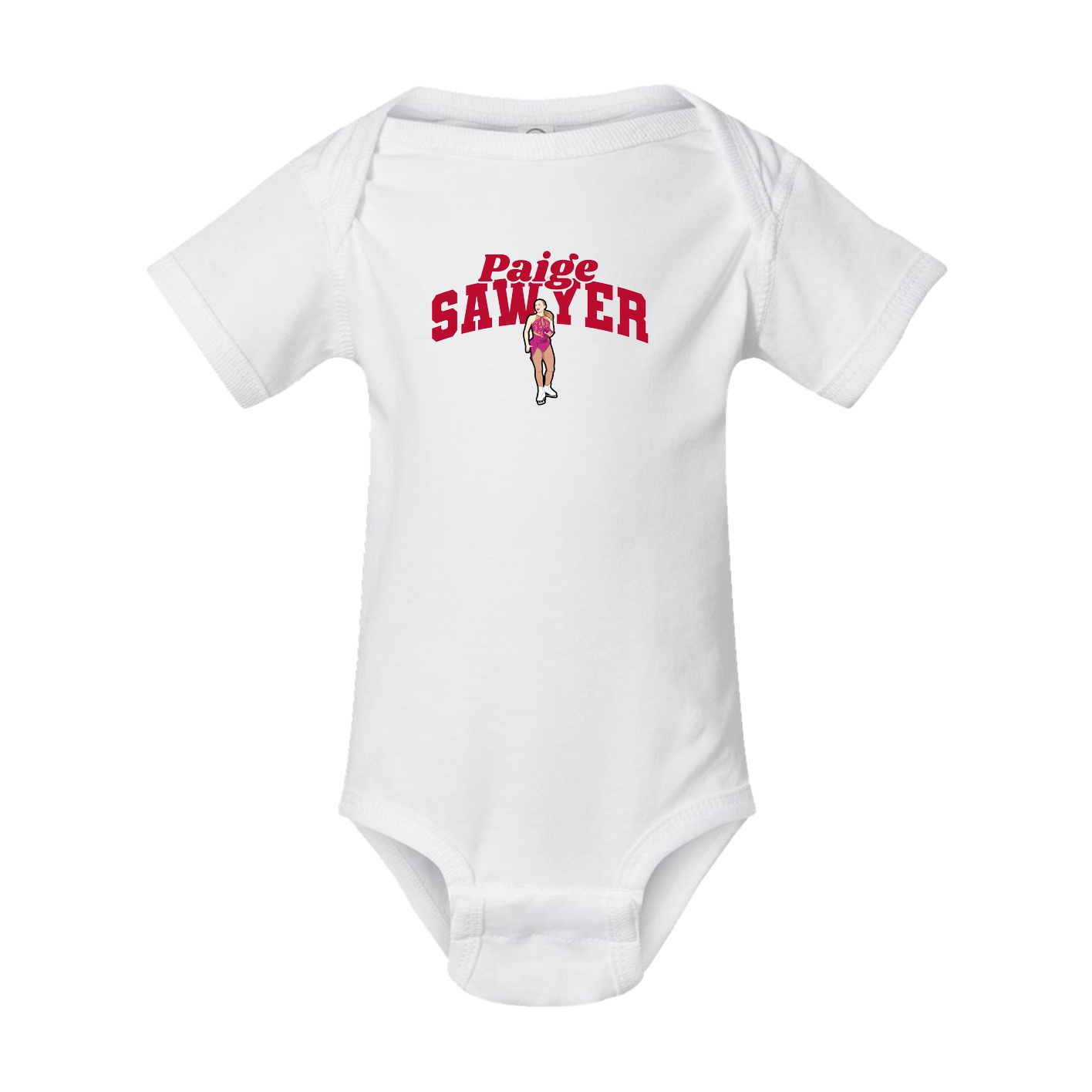 Baby Onesie — Signature Arch in White