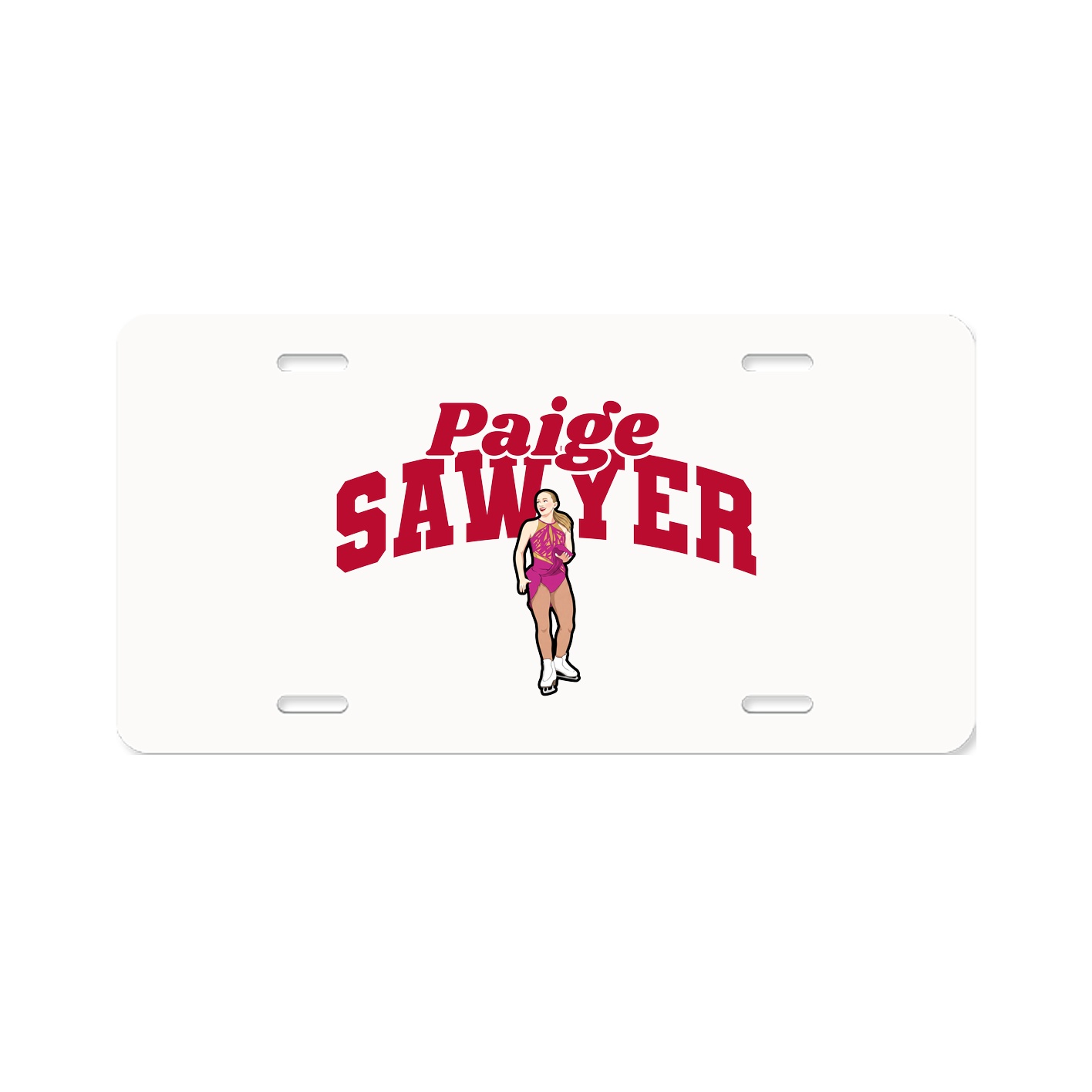 License Plate — Signature Arch in Classic
