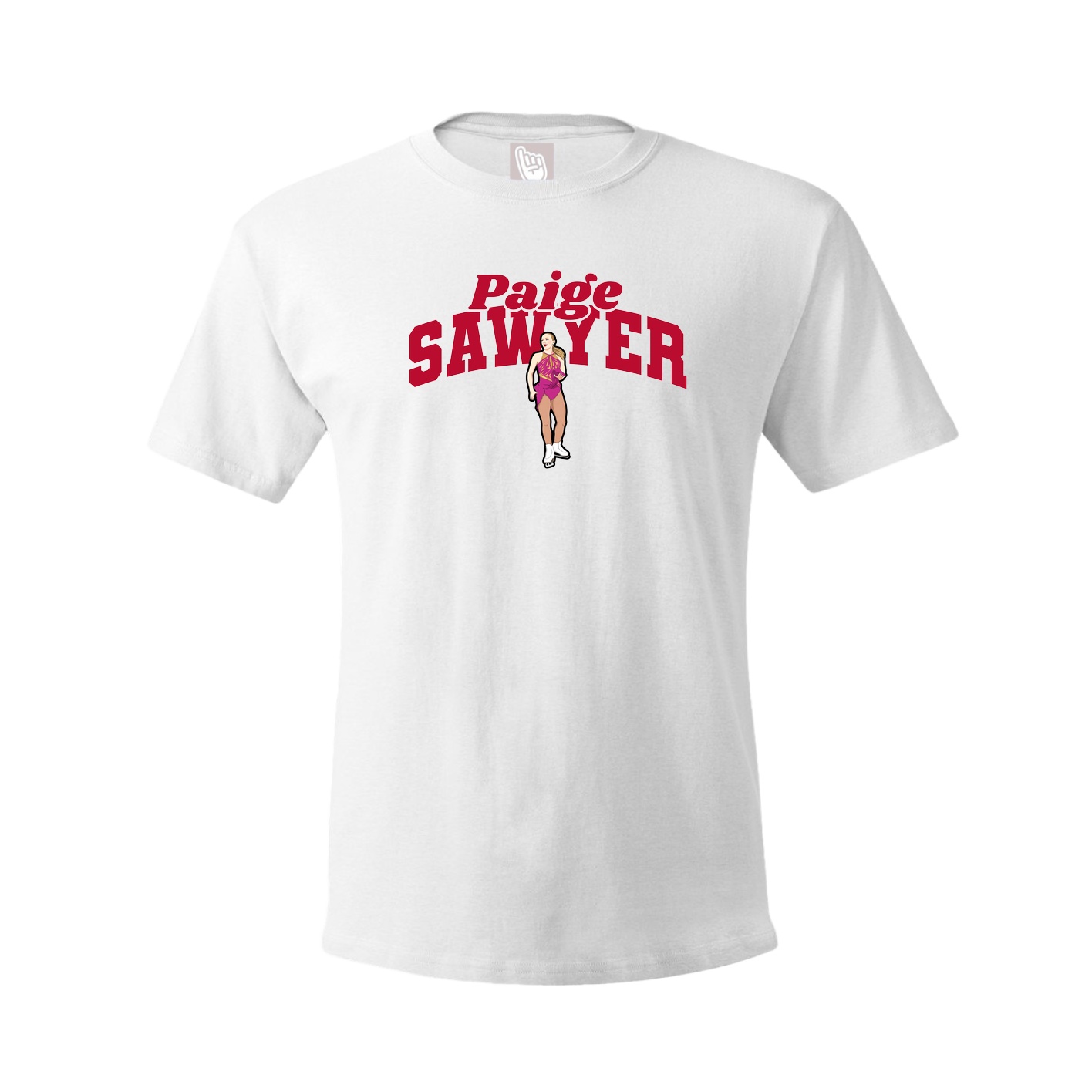 Tee — Signature Arch in White