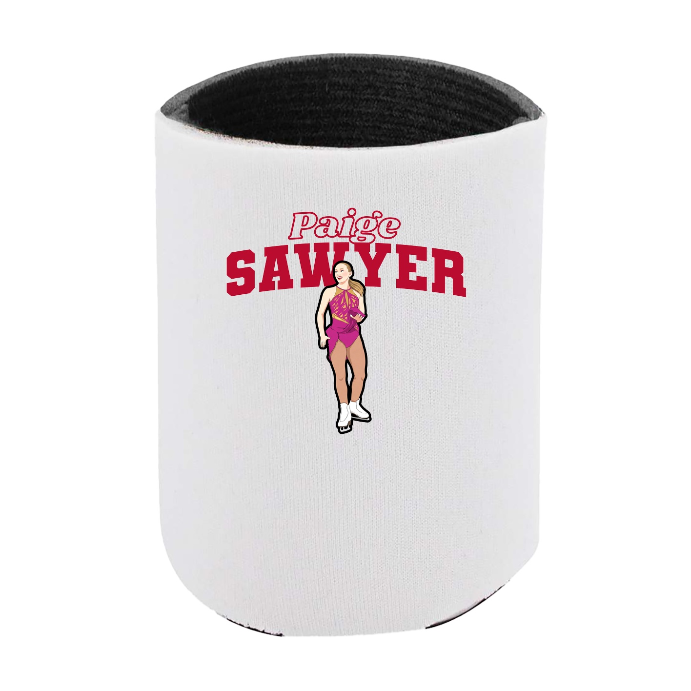 Can Holder — Name Arch in White