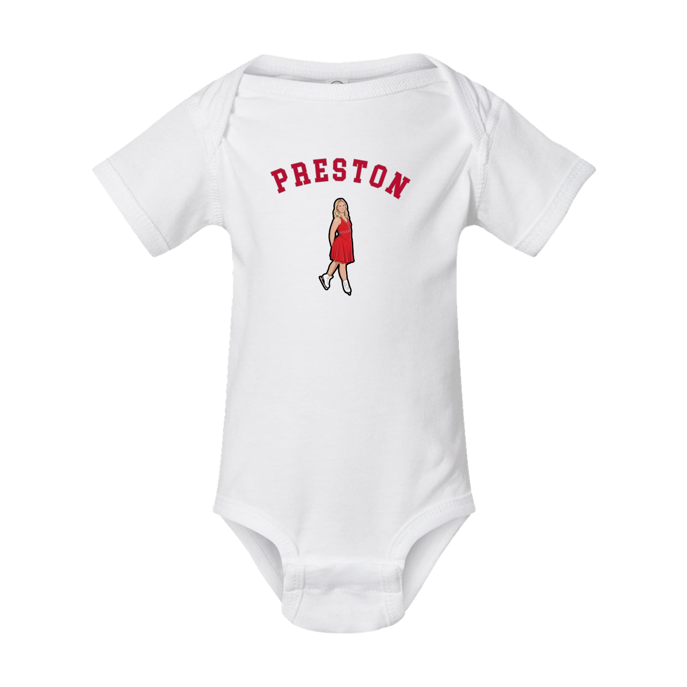 Baby Onesie — Shirsey Arch in White