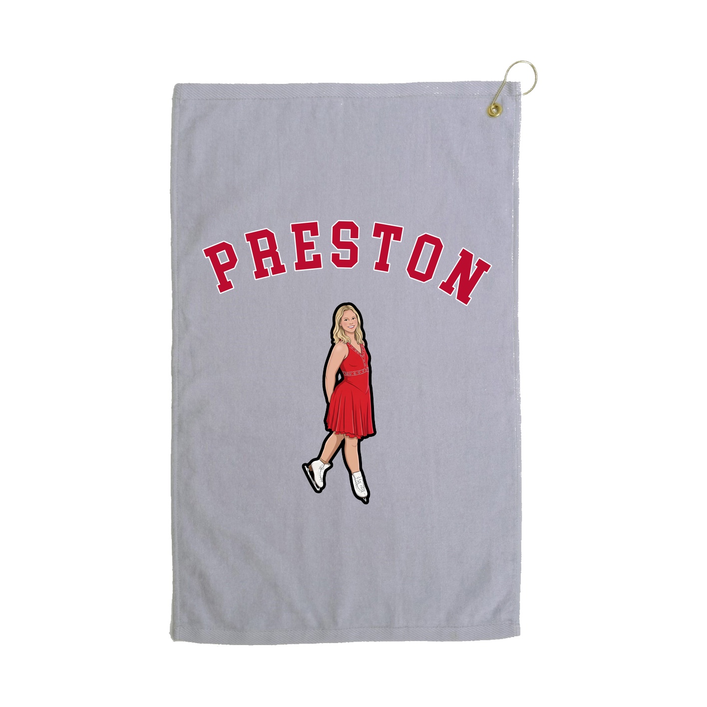 Golf Towel — Shirsey Arch in Grey