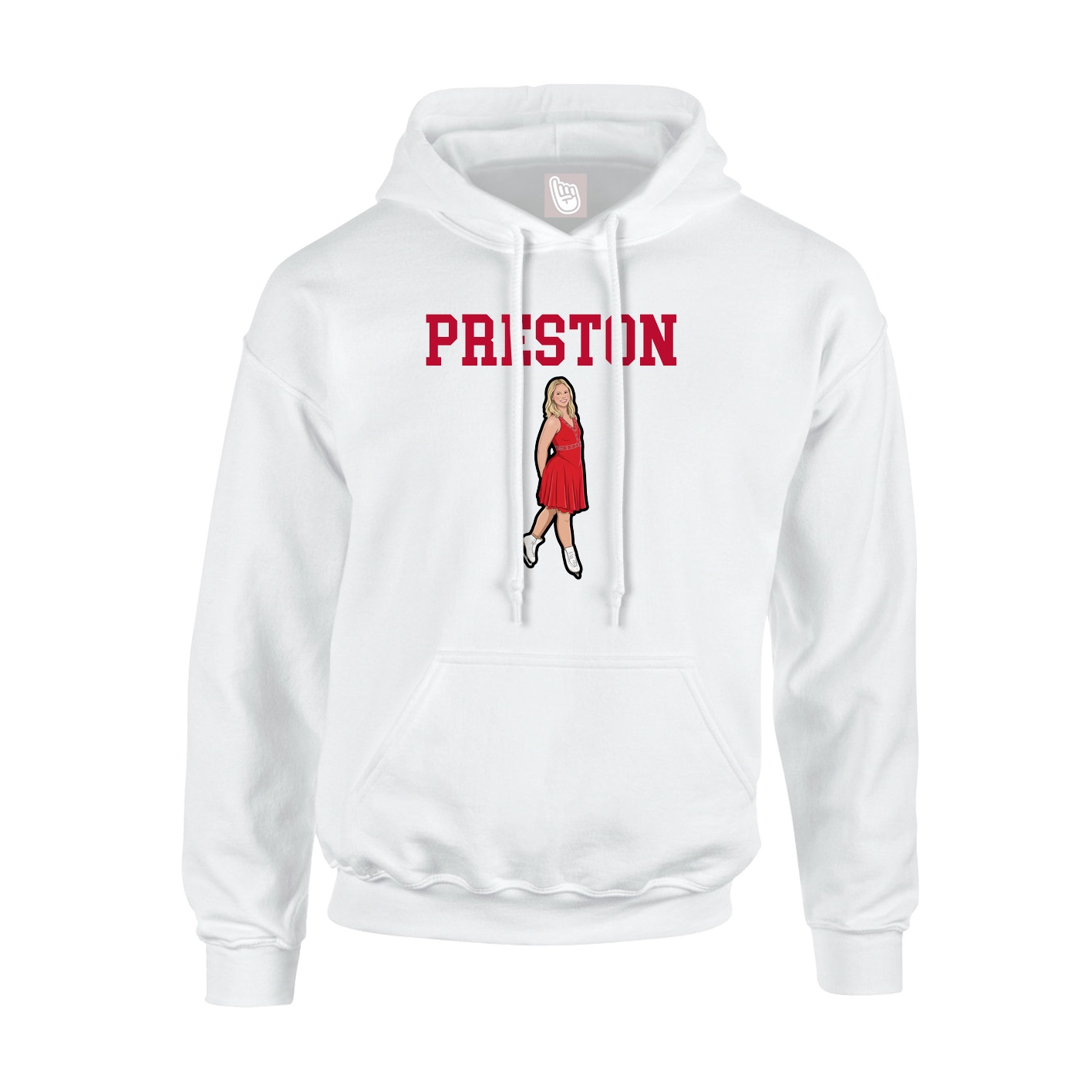 Youth Hoodie — Shirsey in White