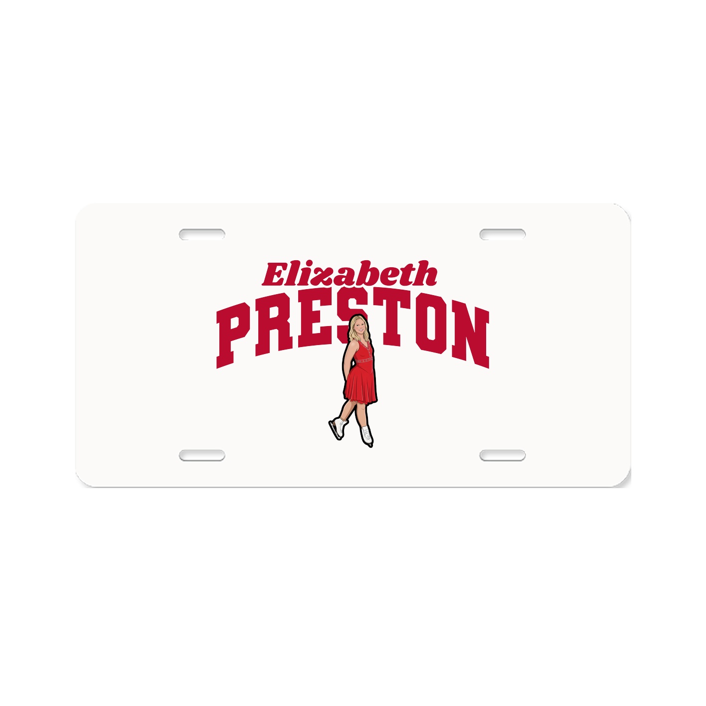 License Plate — Signature Arch in Classic