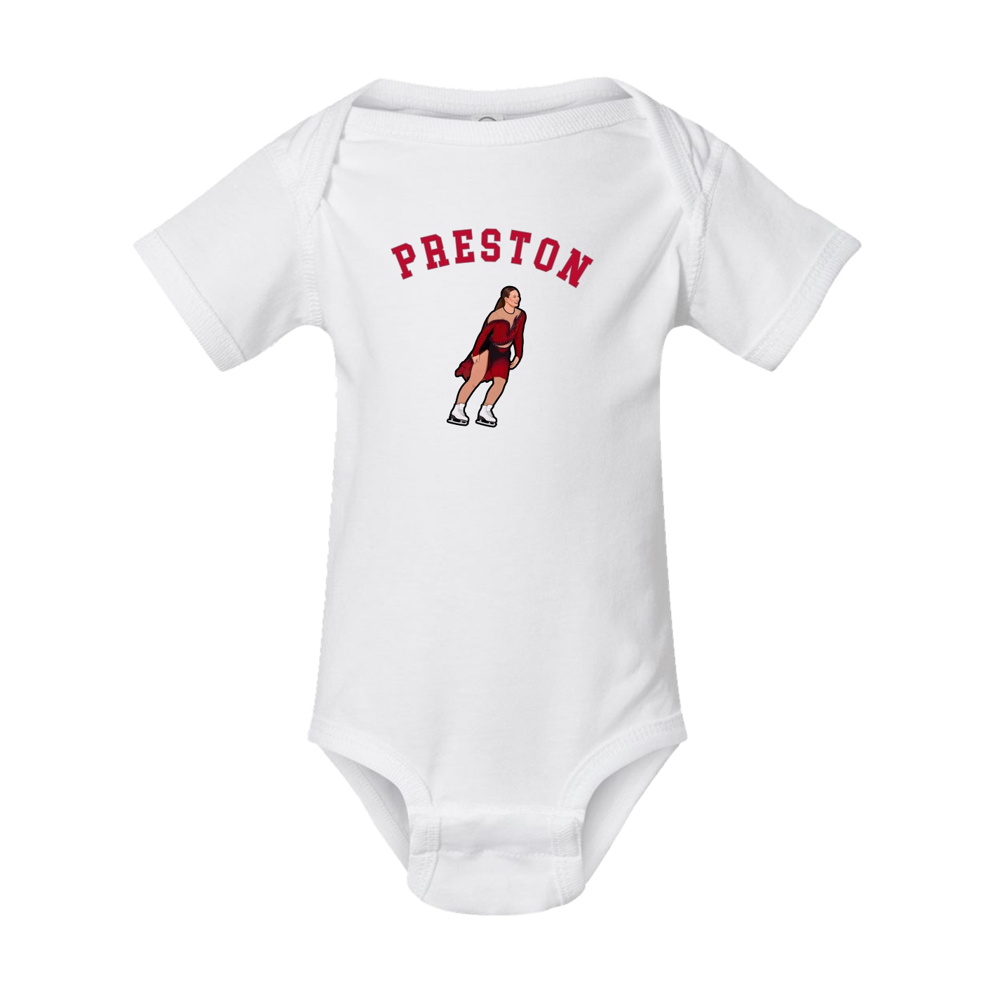 Baby Onesie — Shirsey Arch in White