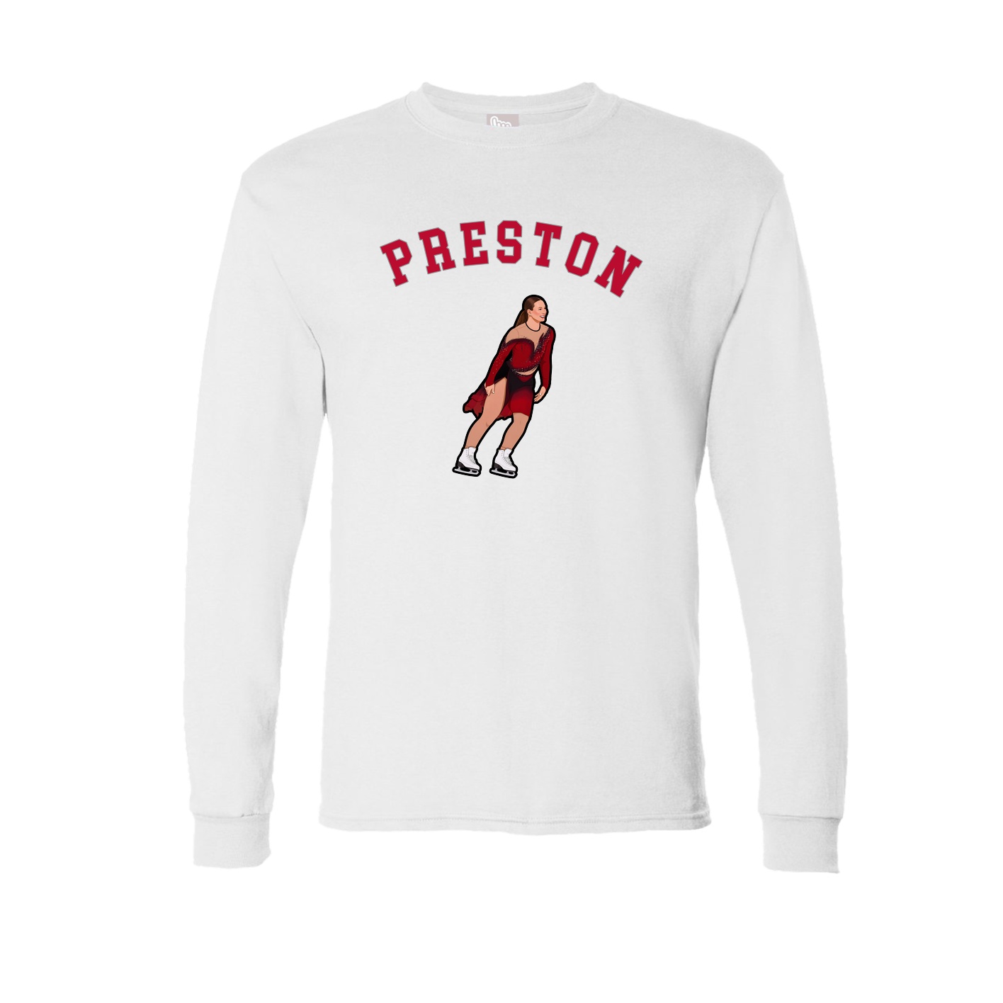 Long Sleeve Tee — Shirsey Arch in White