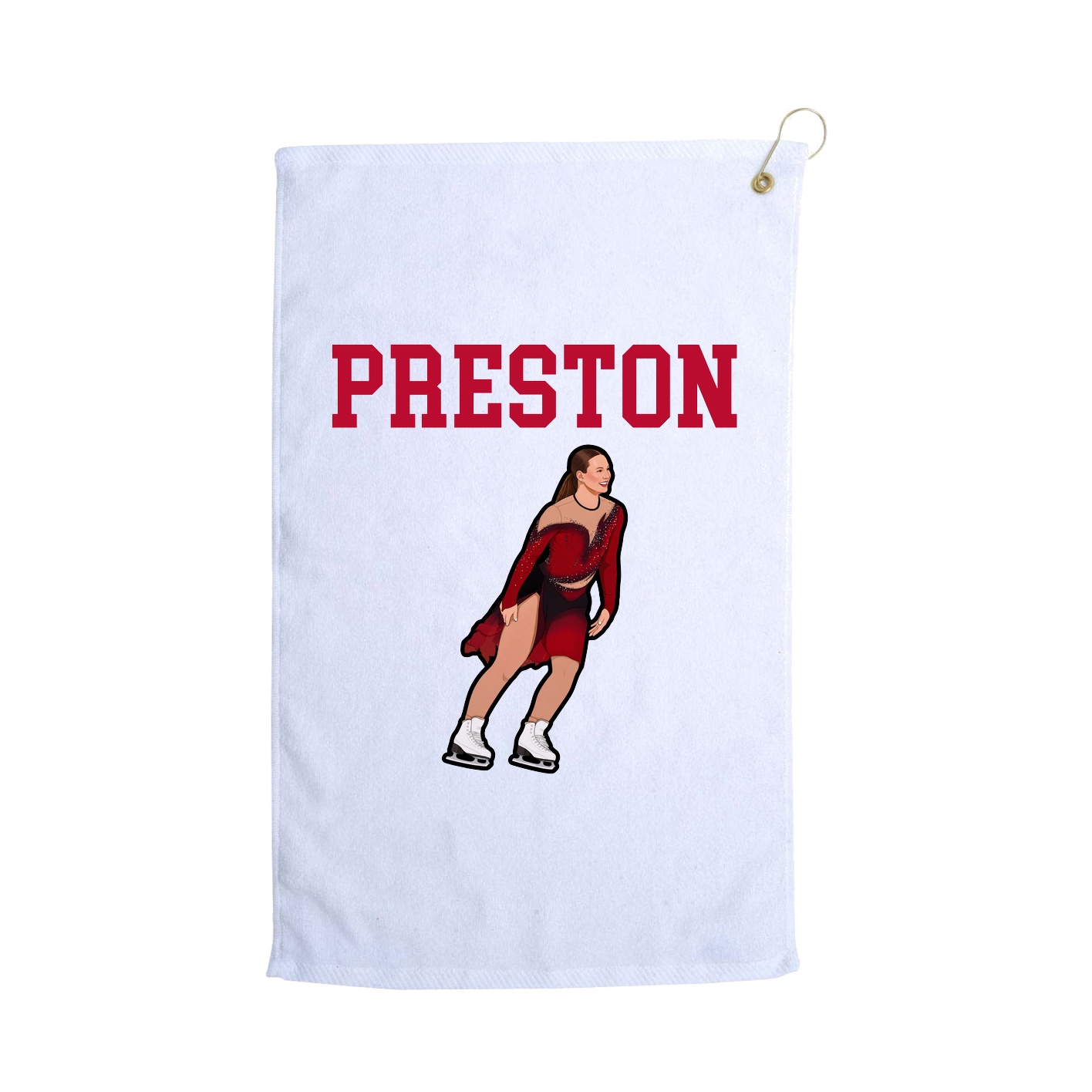 Golf Towel — Shirsey in White