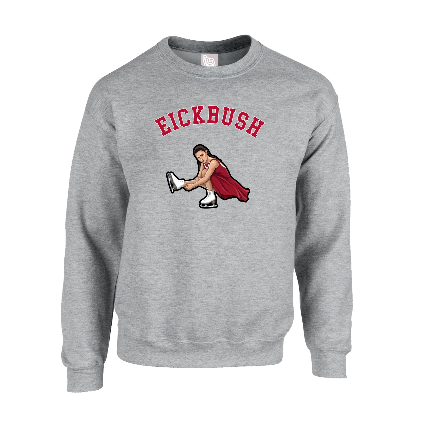 Fleece Crew — Shirsey Arch in Grey