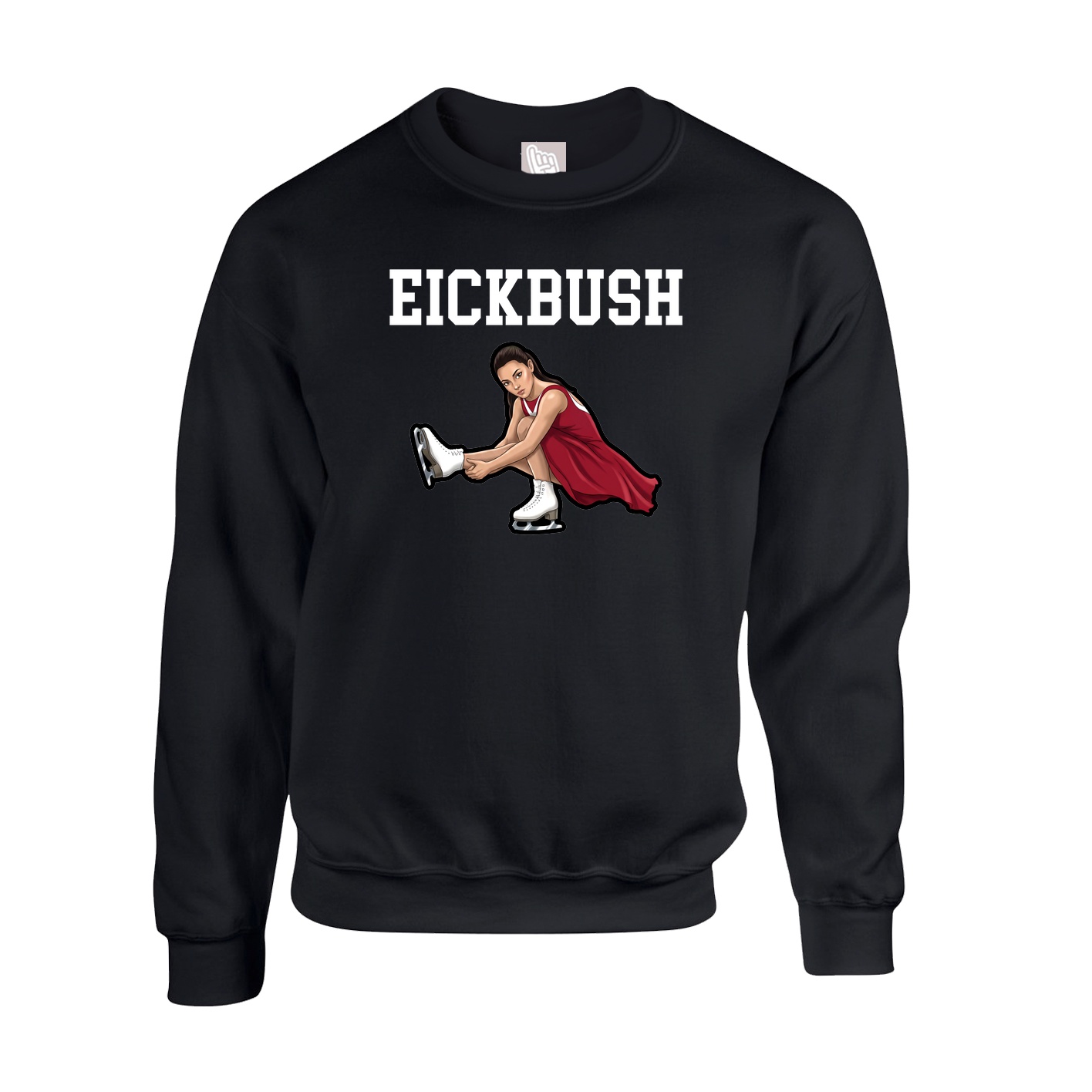 Fleece Crew — Shirsey in Black
