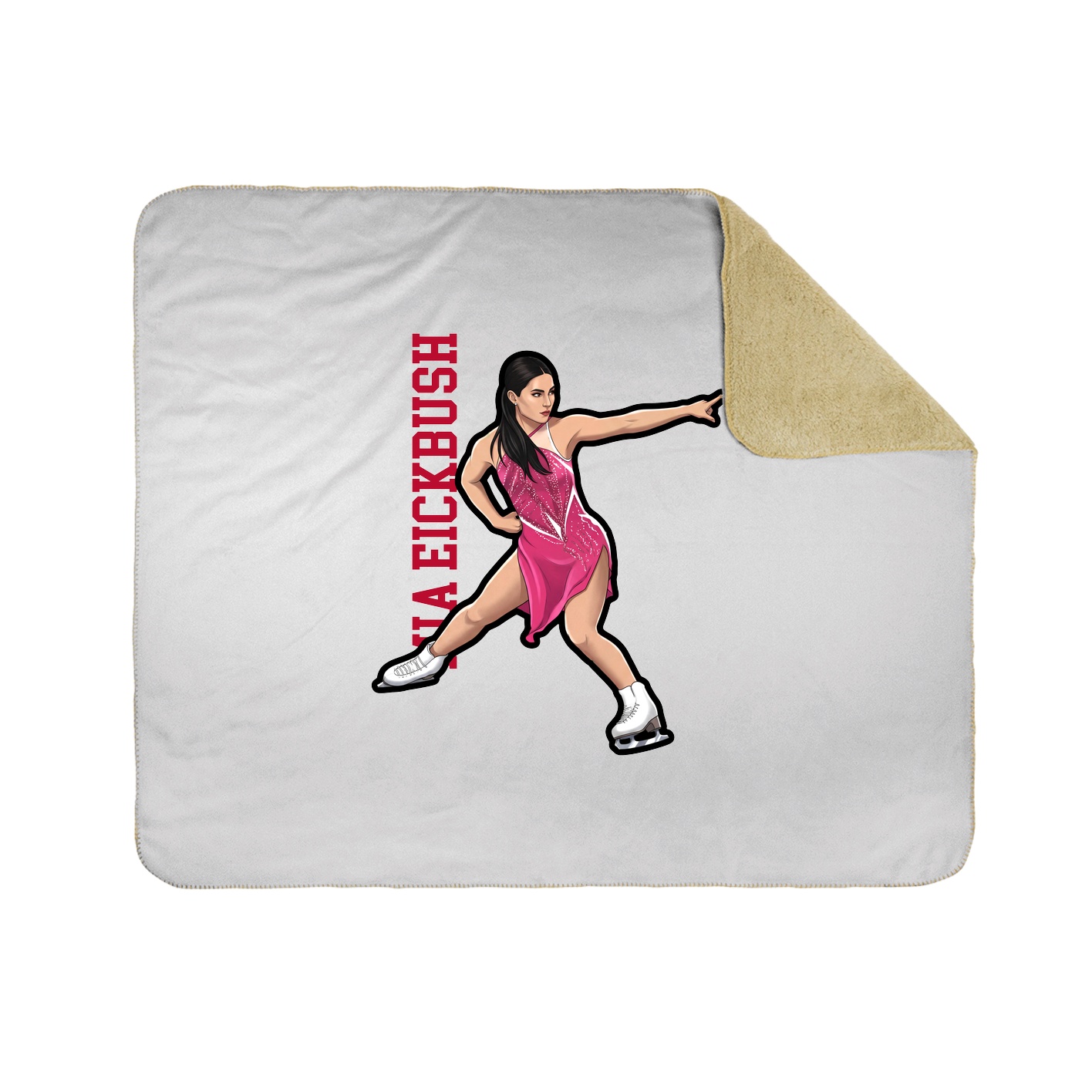 50x60 Sherpa Lined Throw Blanket