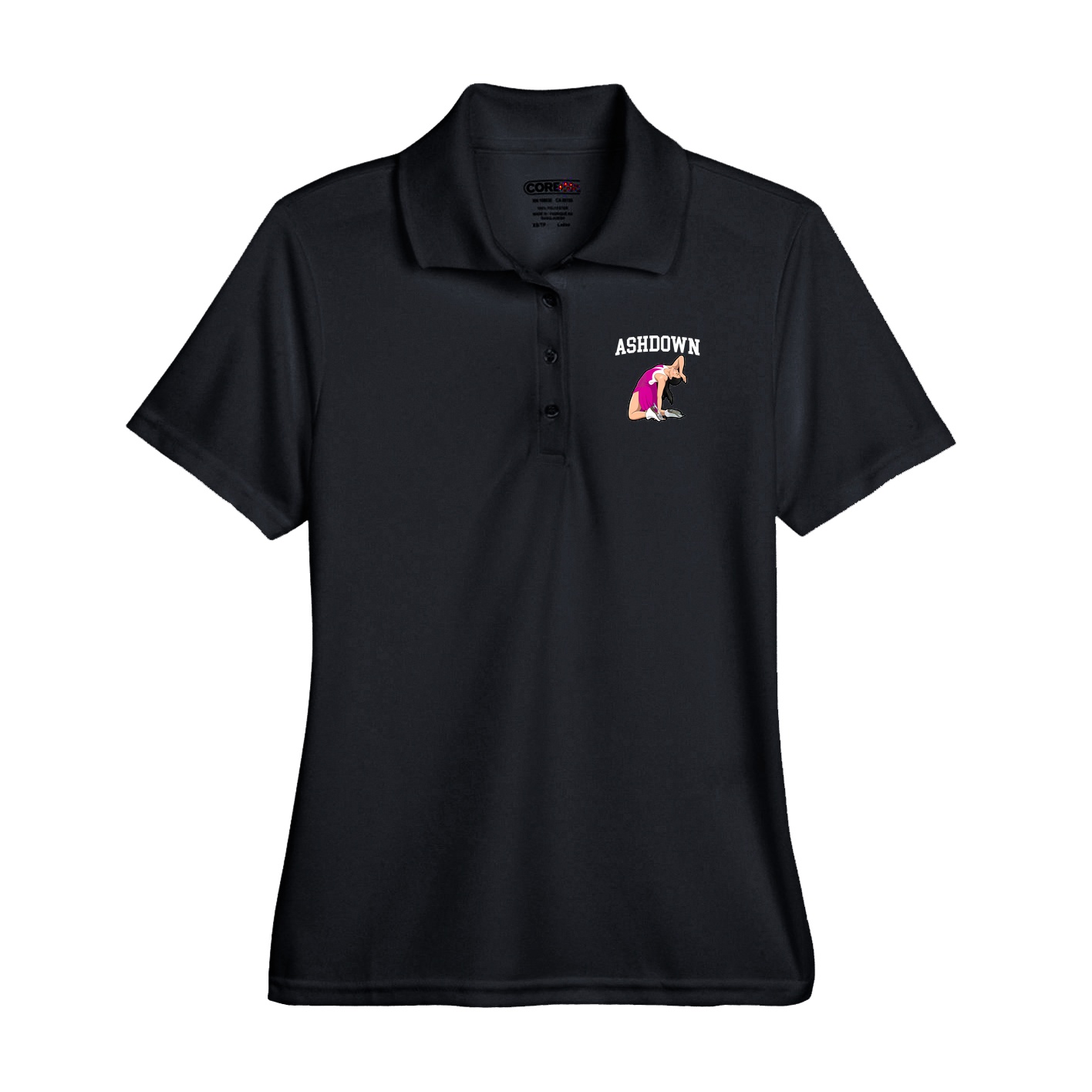 Performance Polo — Shirsey in Black