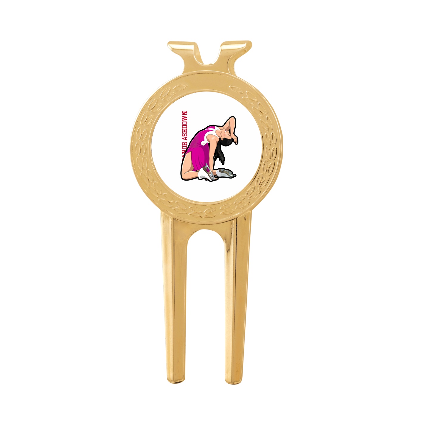 Divot Tool with Ball Marker — Name Vertical in Classic