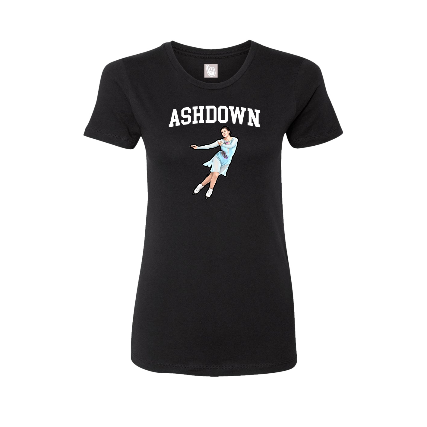 Fitted Women's Tee — Shirsey in Black