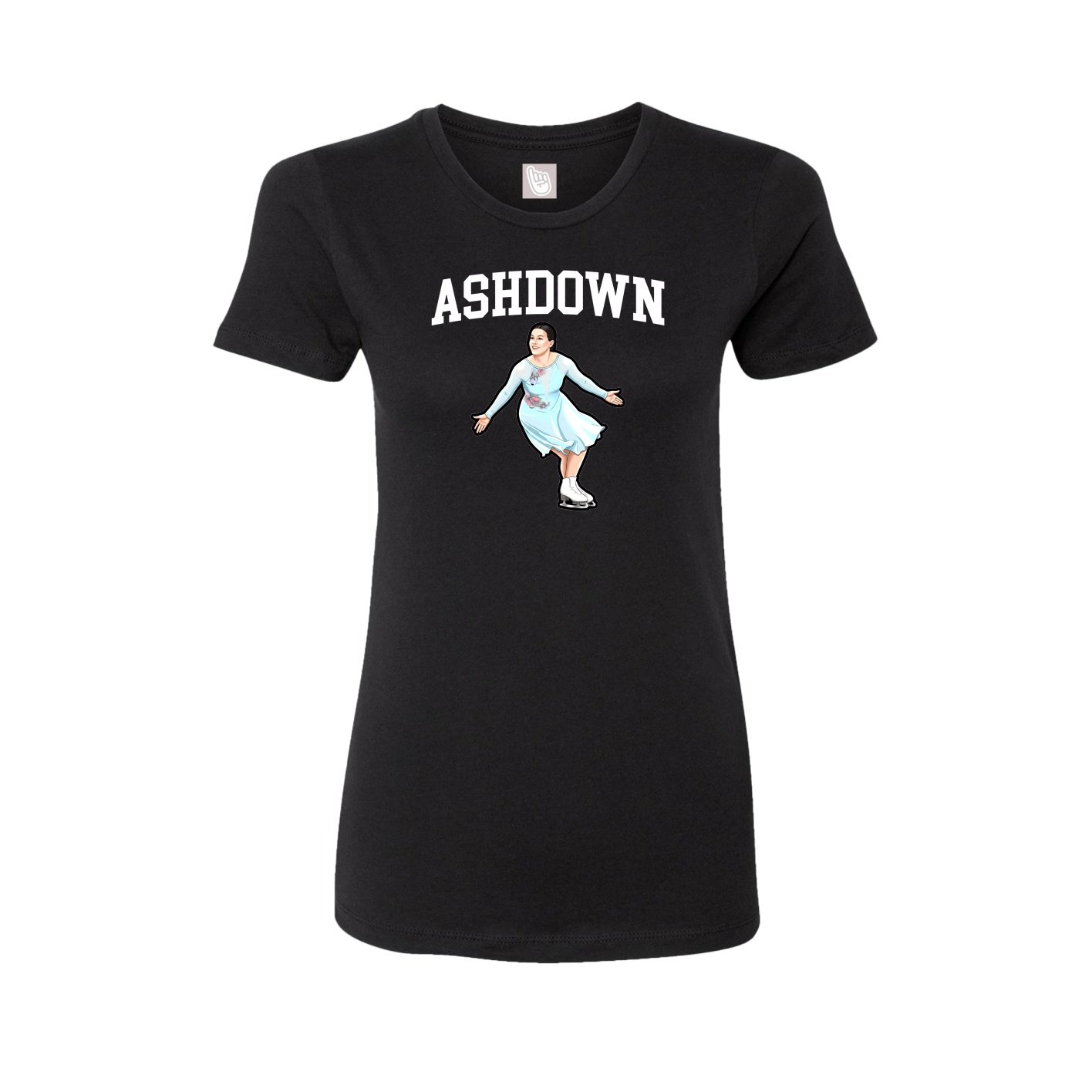 Fitted Women's Tee — Shirsey in Black
