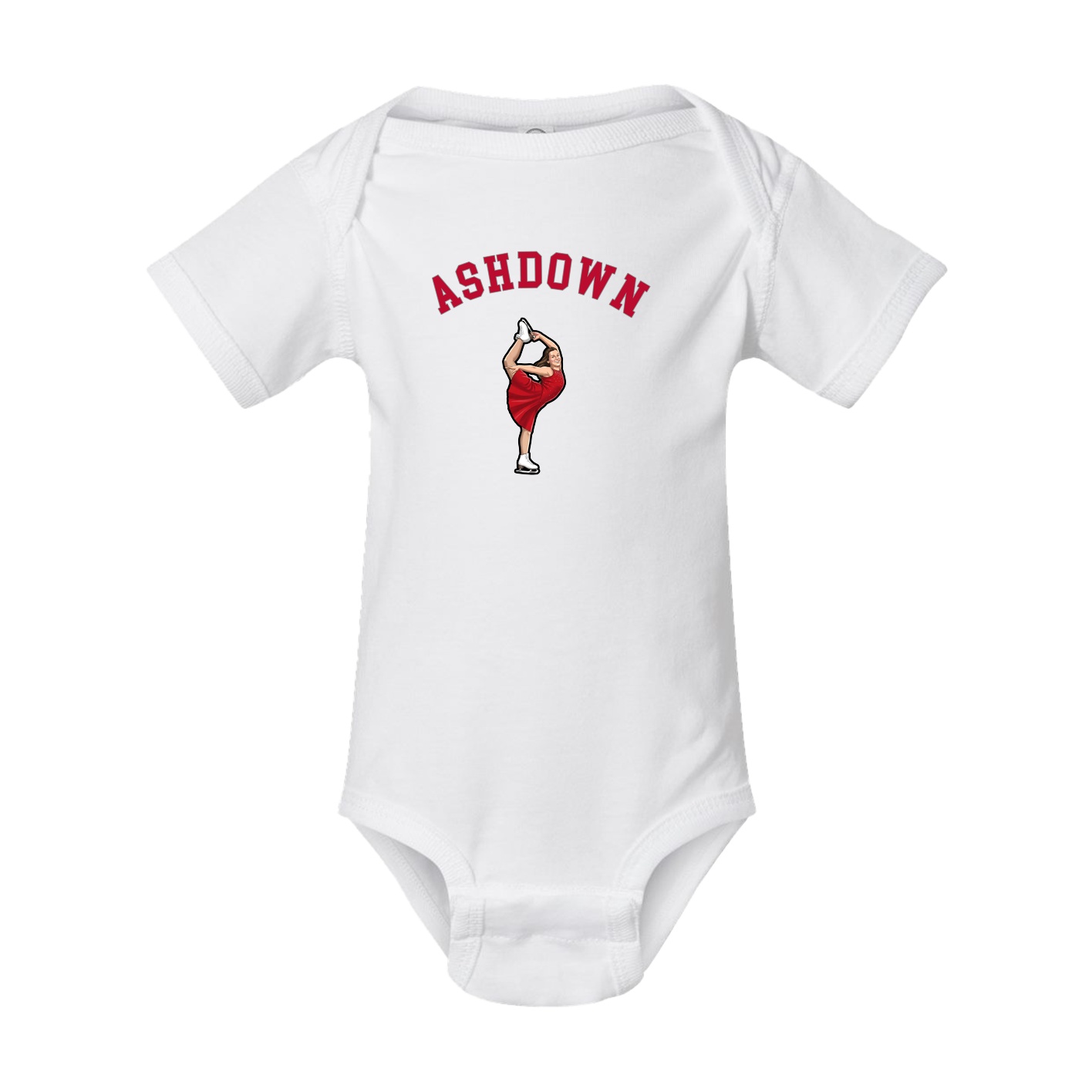Baby Onesie — Shirsey Arch in White