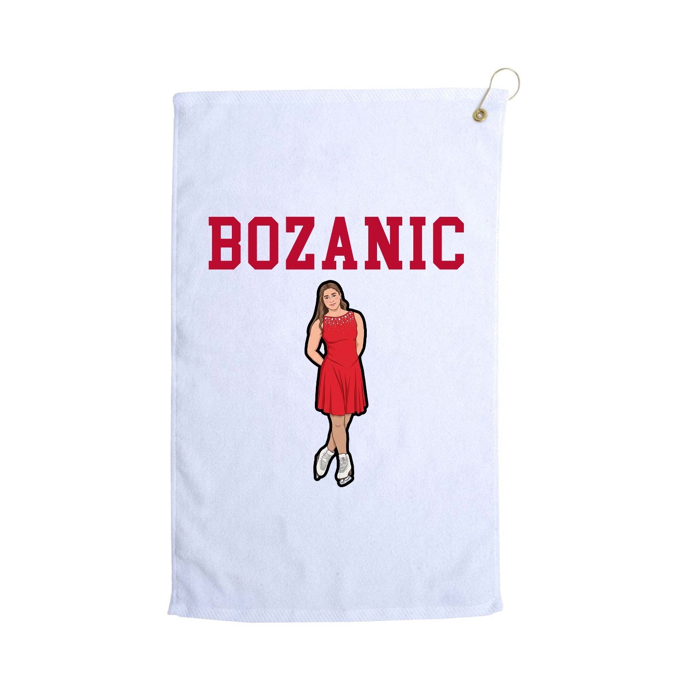 Golf Towel — Shirsey in White