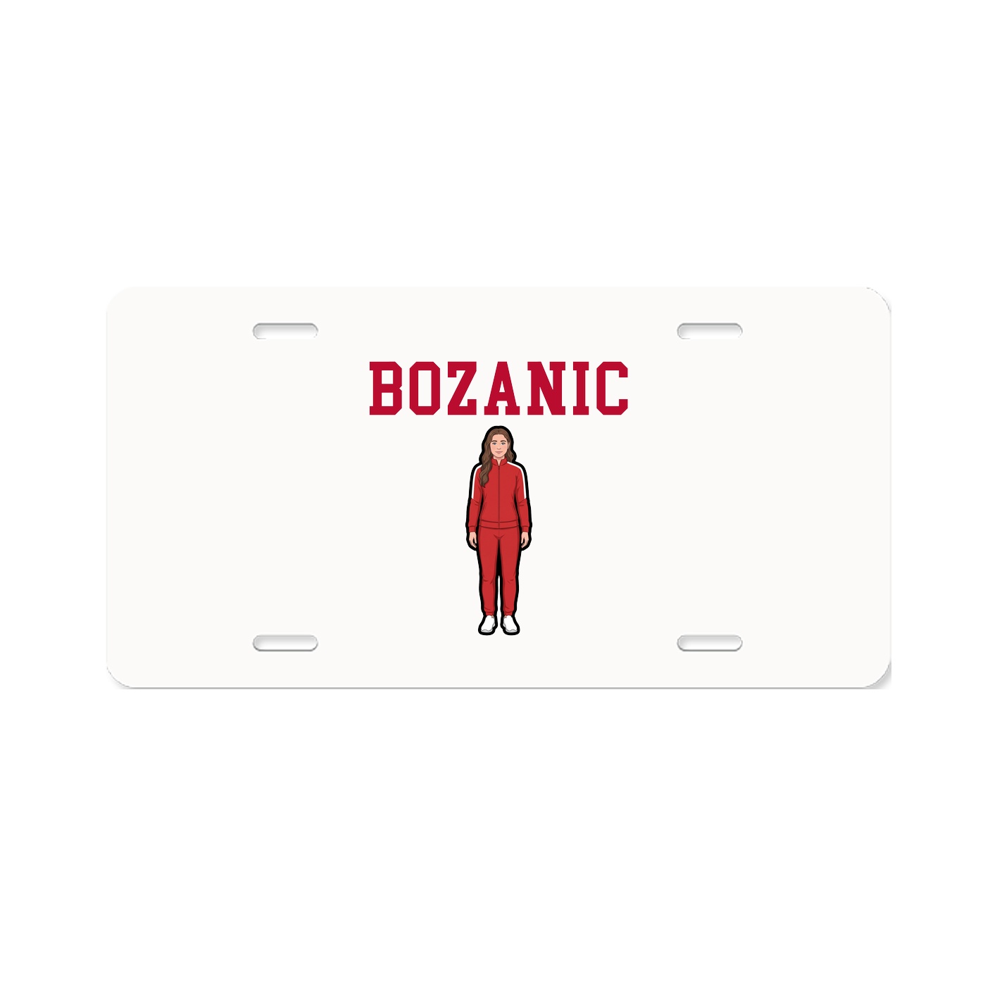 License Plate — Shirsey in Classic