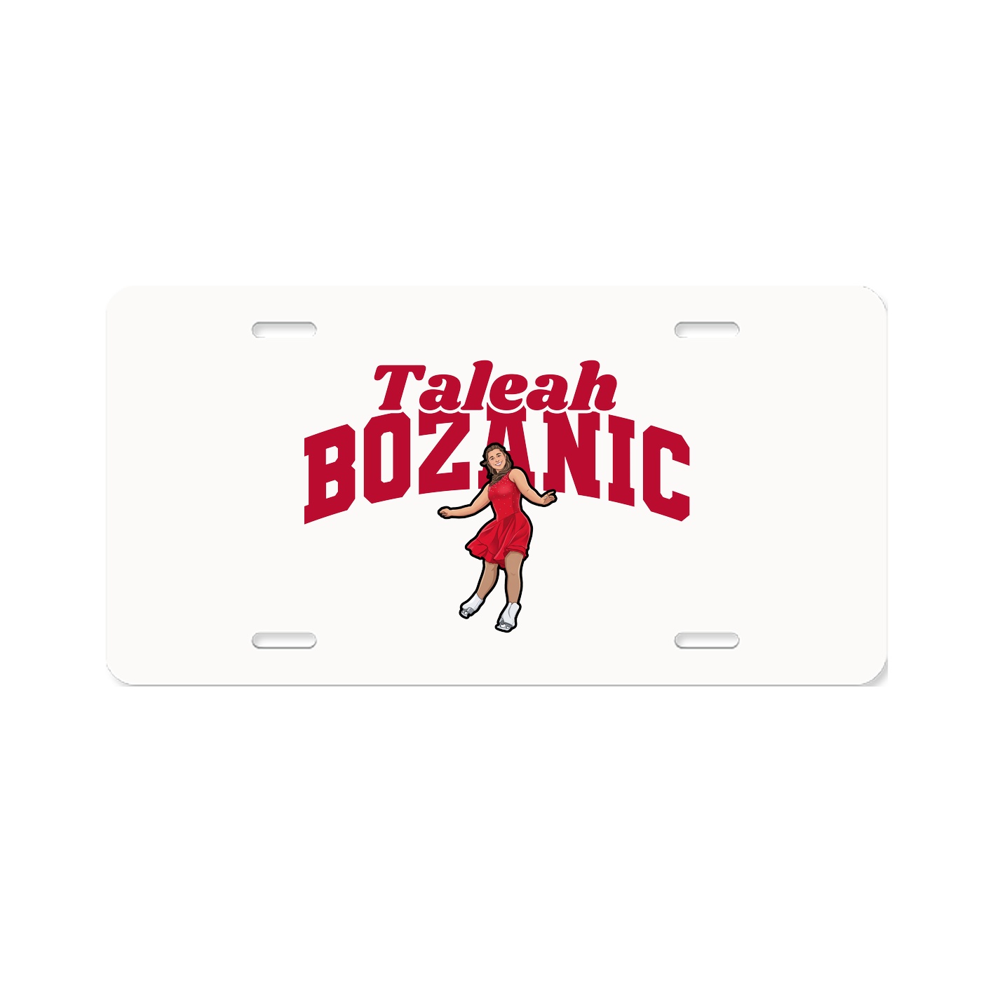 License Plate — Signature Arch in Classic